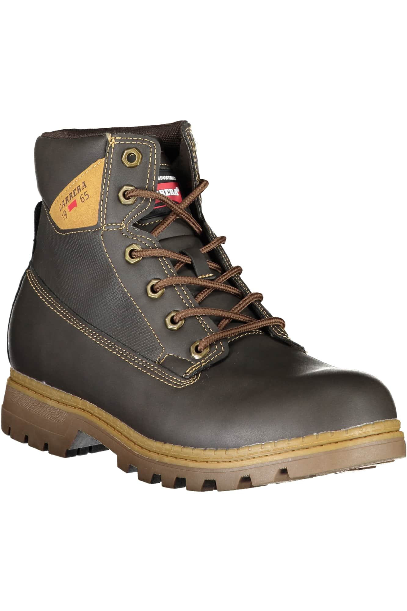 Carrera marrón hombre bota calzado