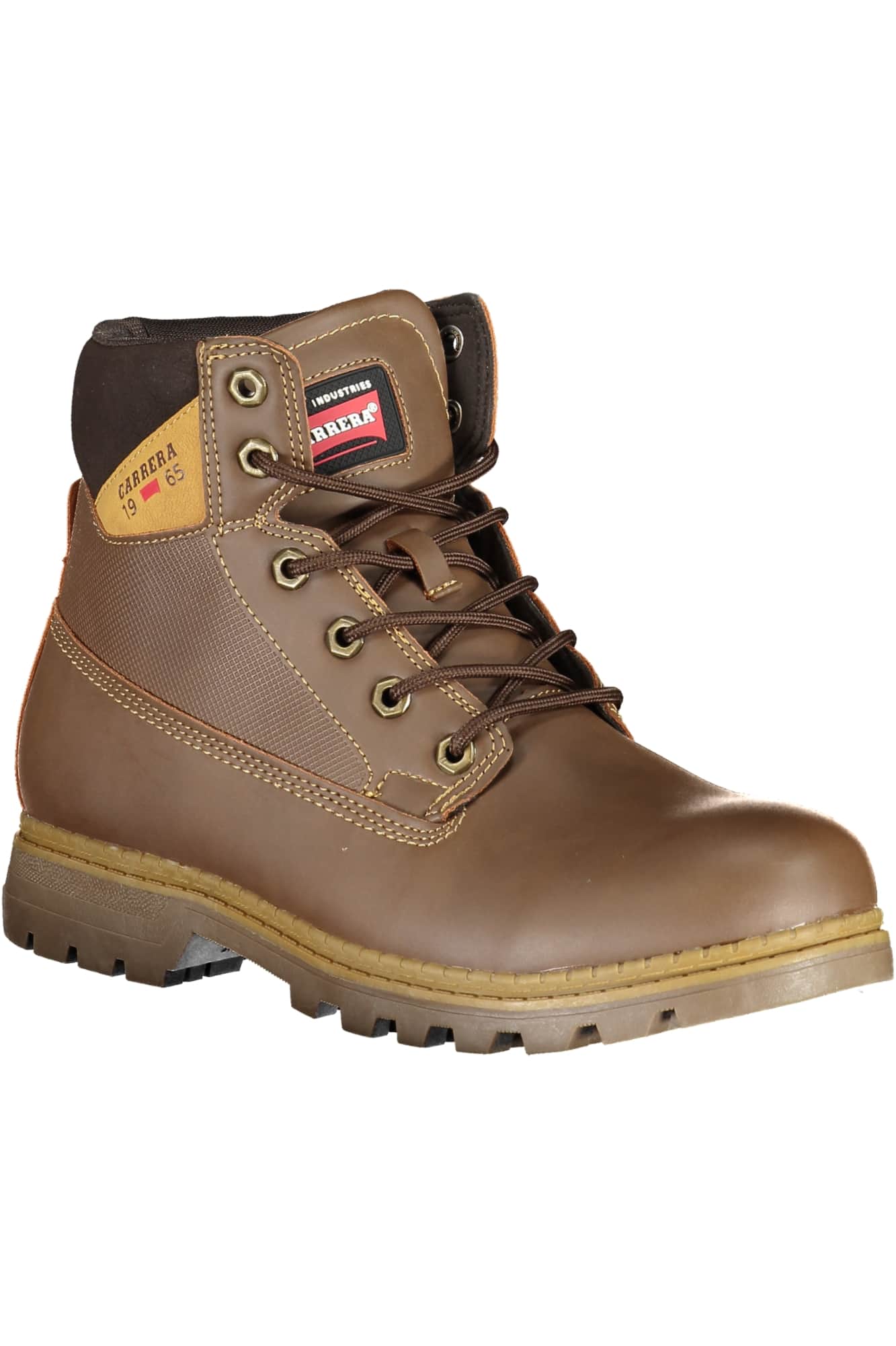 Carrera marrón hombre bota calzado