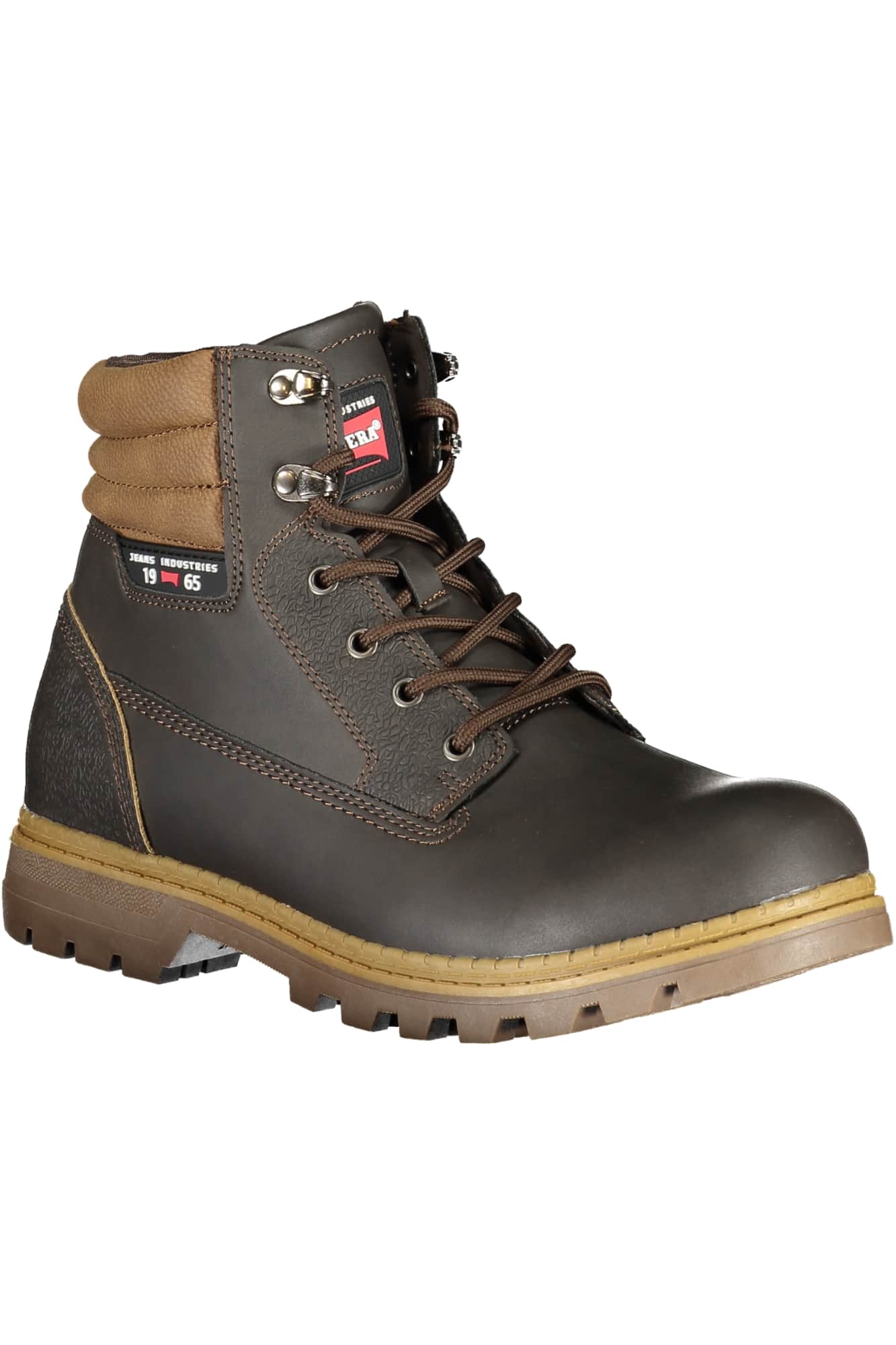 Carrera marrón hombre bota calzado