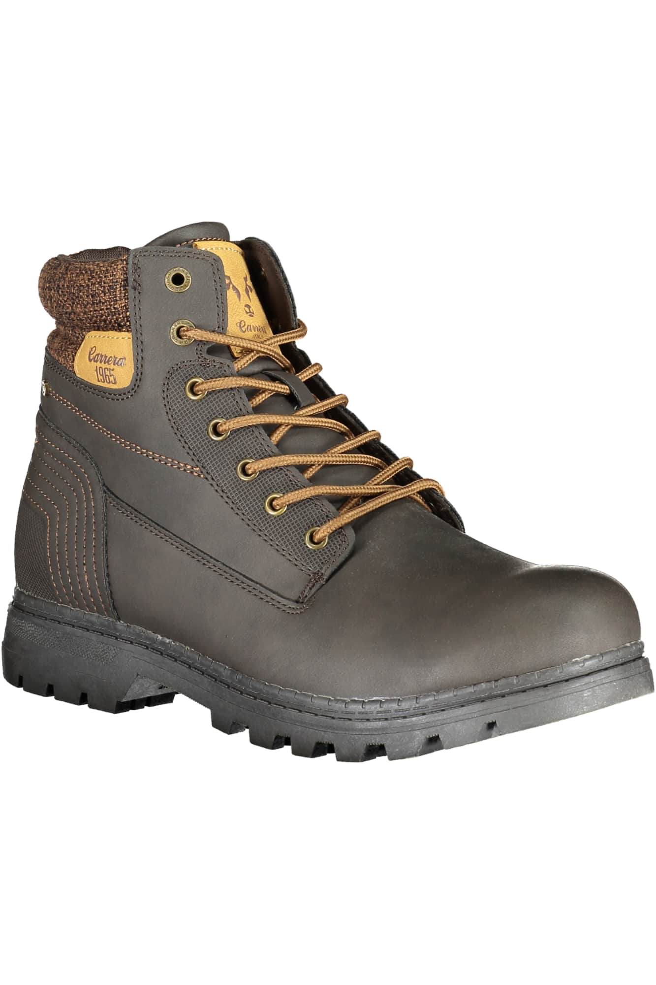 Carrera marrón hombre bota calzado