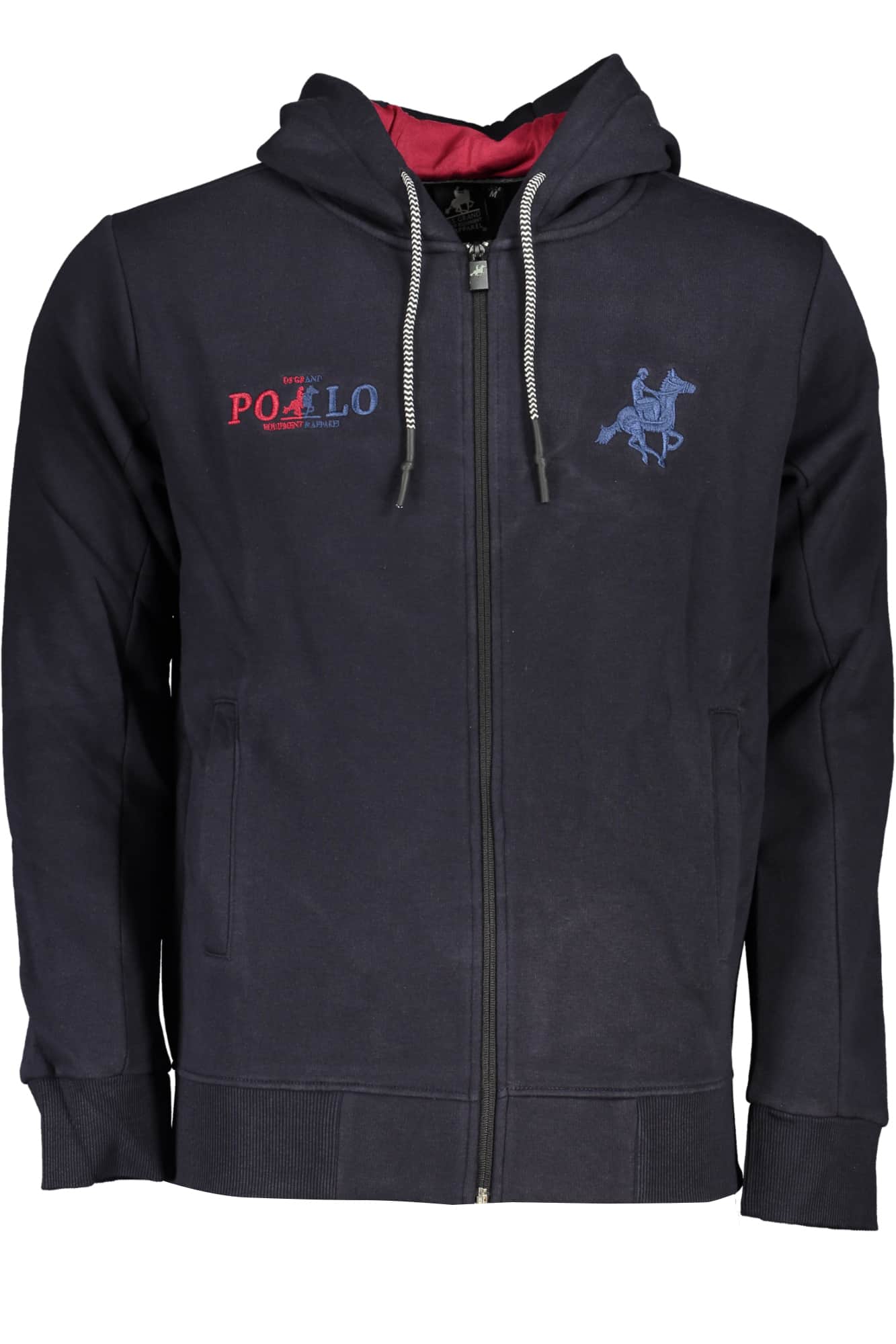 US Grand hombre amarillo con cremallera sudadera