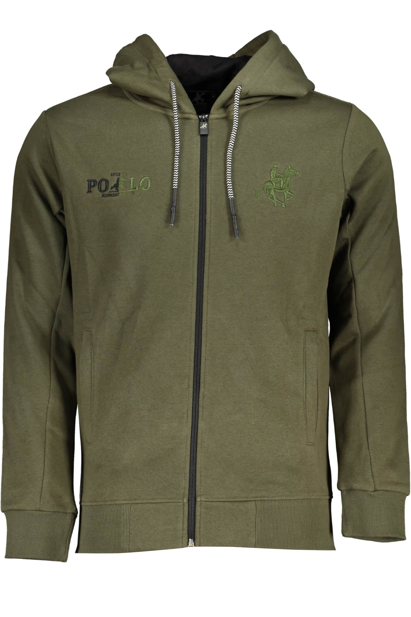 US Grand hombre amarillo con cremallera sudadera