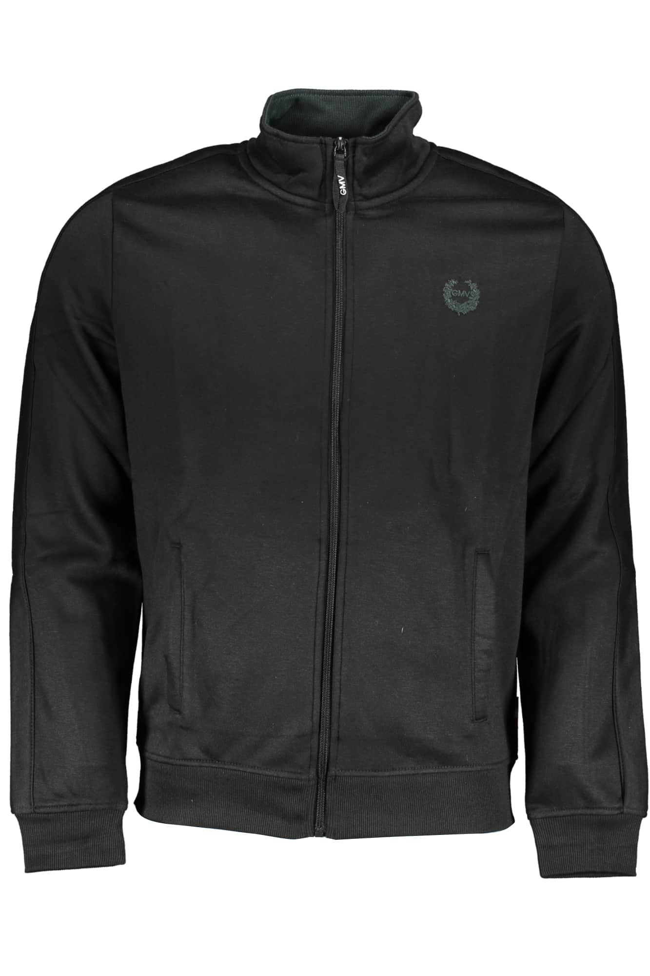 Gian Marco Venturi hombre negro sudadera con cremallera