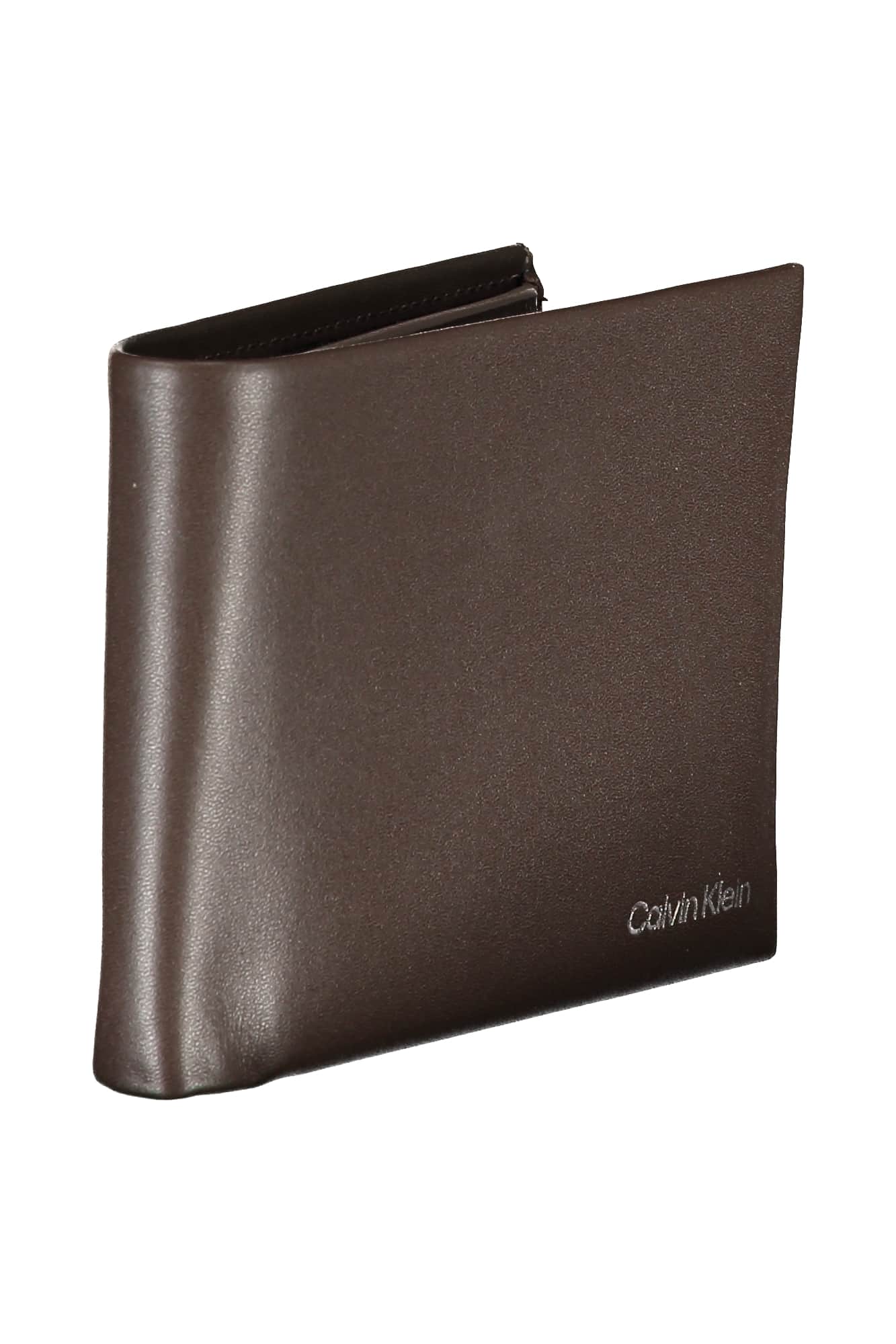 Calvin Klein hombre cartera marrón