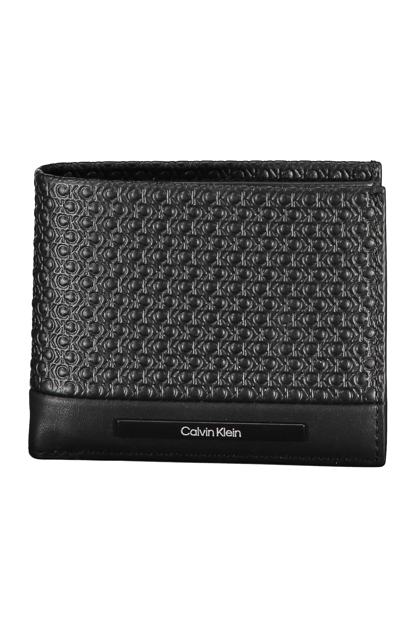 Calvin Klein negro hombre cartera