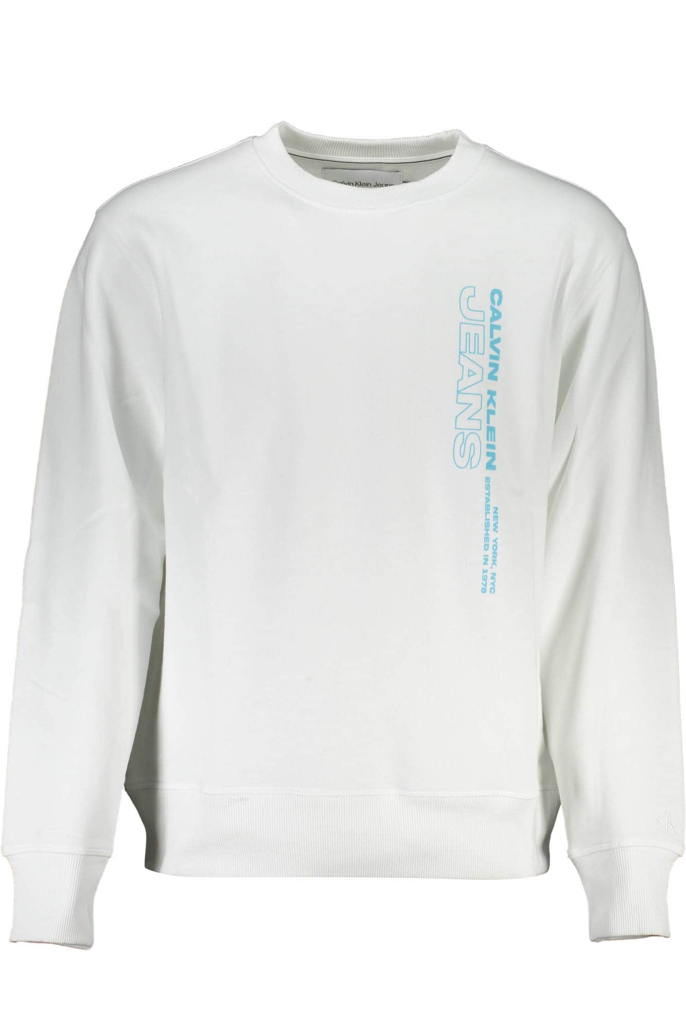 Calvin Klein hombre blanco sin cremallera sudadera
