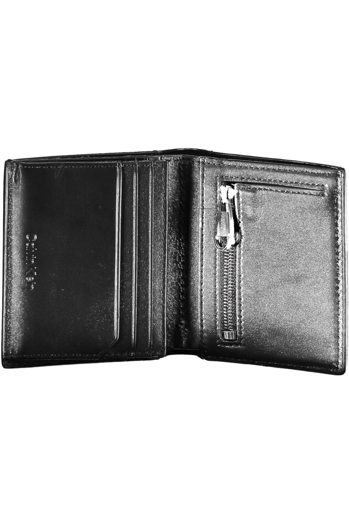 Calvin Klein negro hombre cartera