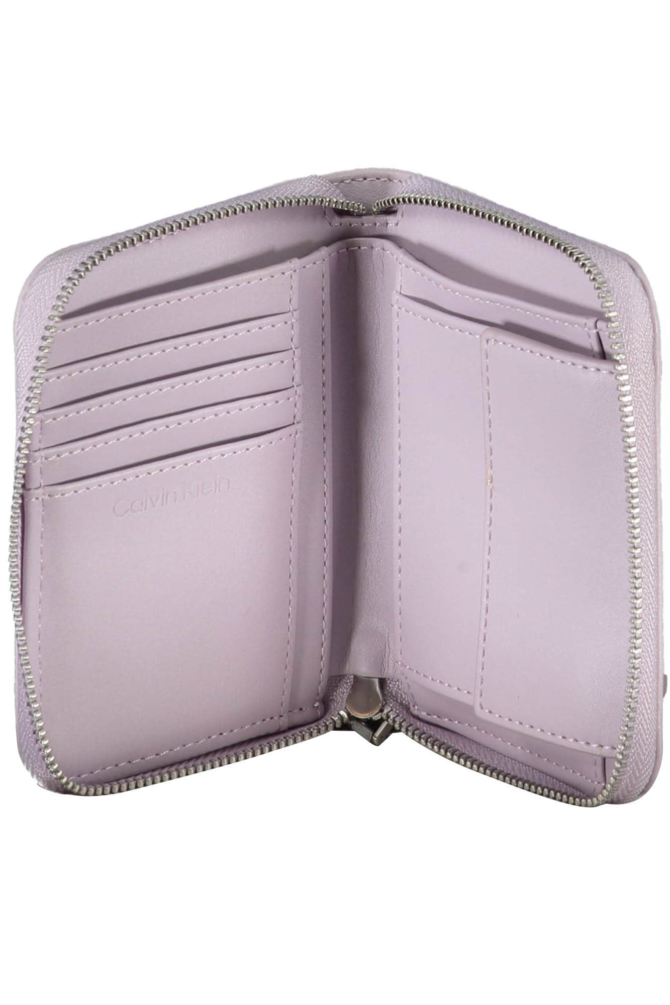 Calvin Klein mujer cartera morado