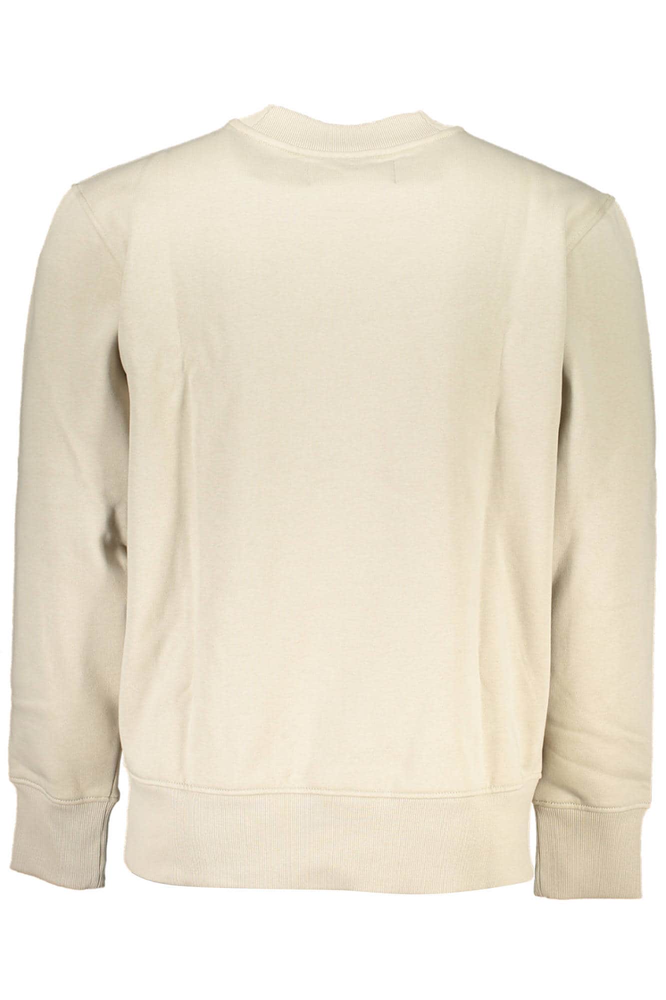 Calvin Klein hombre beige sin cremallera sudadera