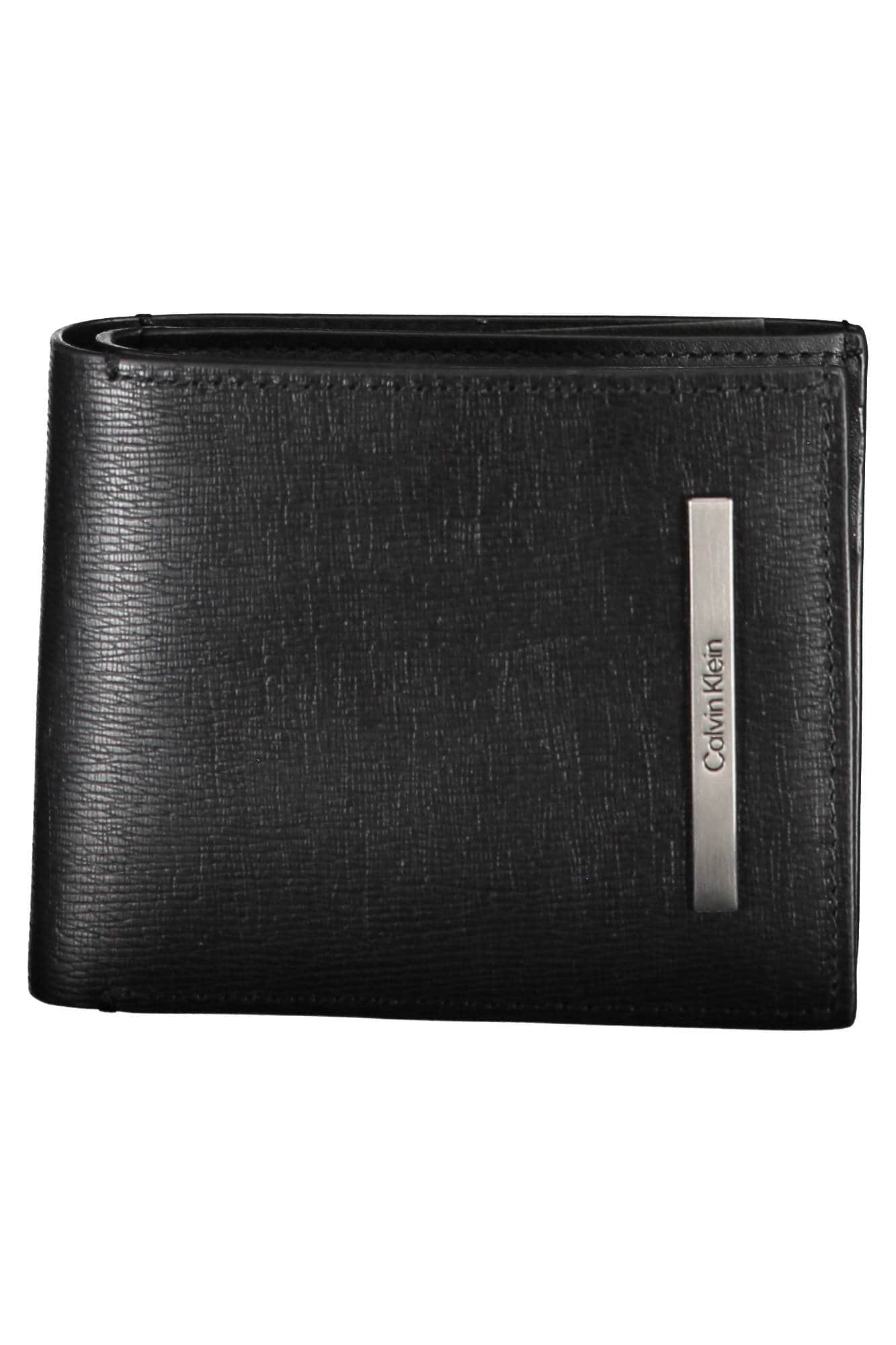 Calvin Klein negro hombre cartera