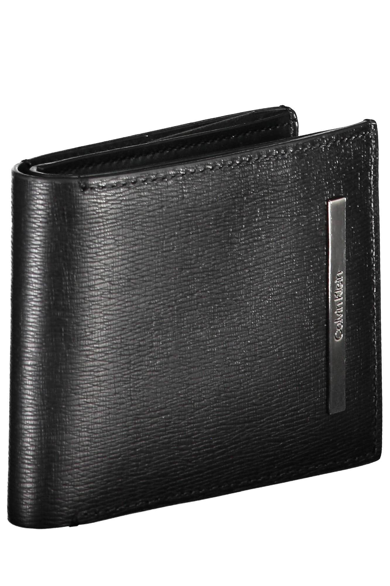 Calvin Klein negro hombre cartera