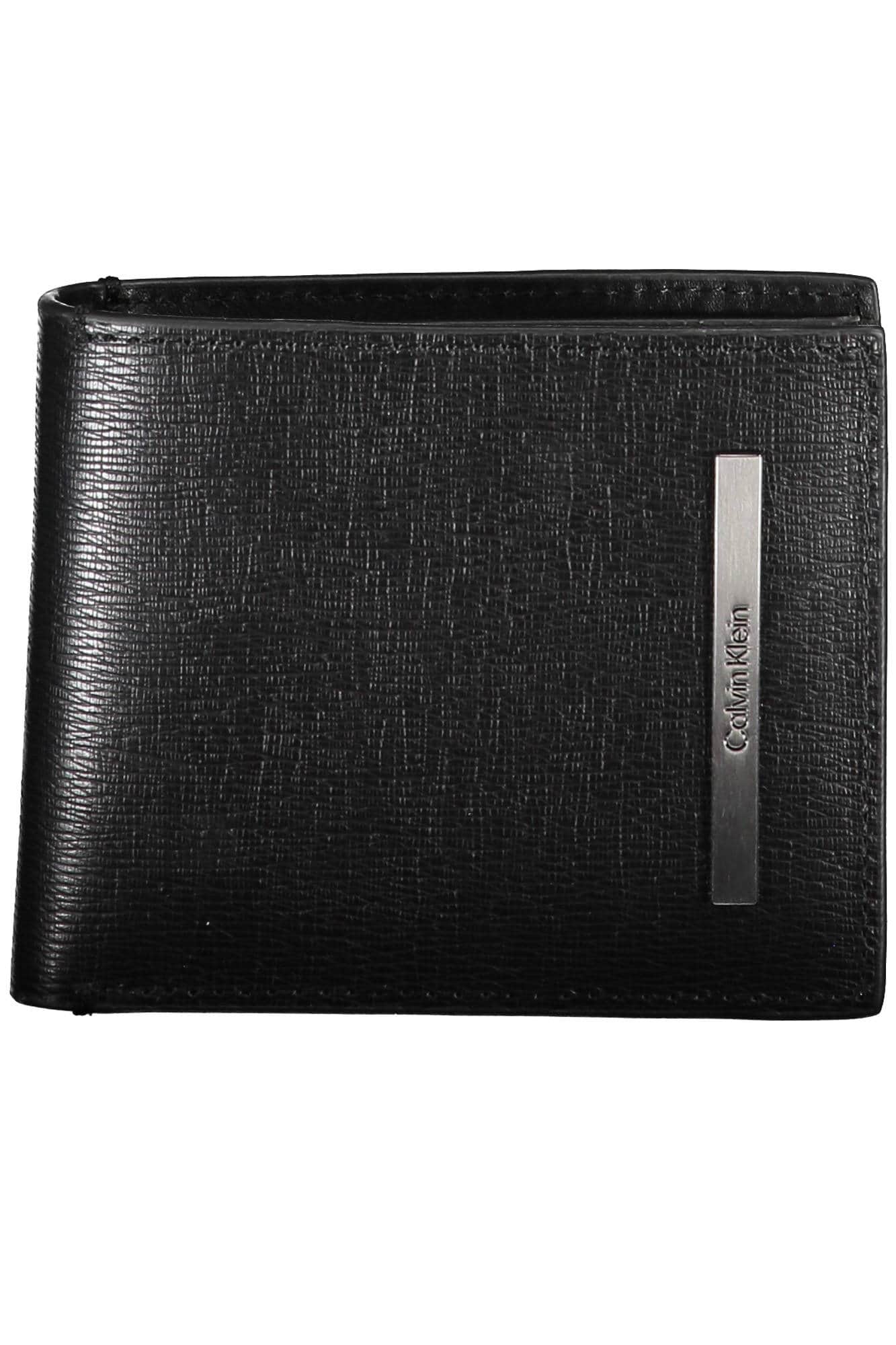 Calvin Klein negro hombre cartera