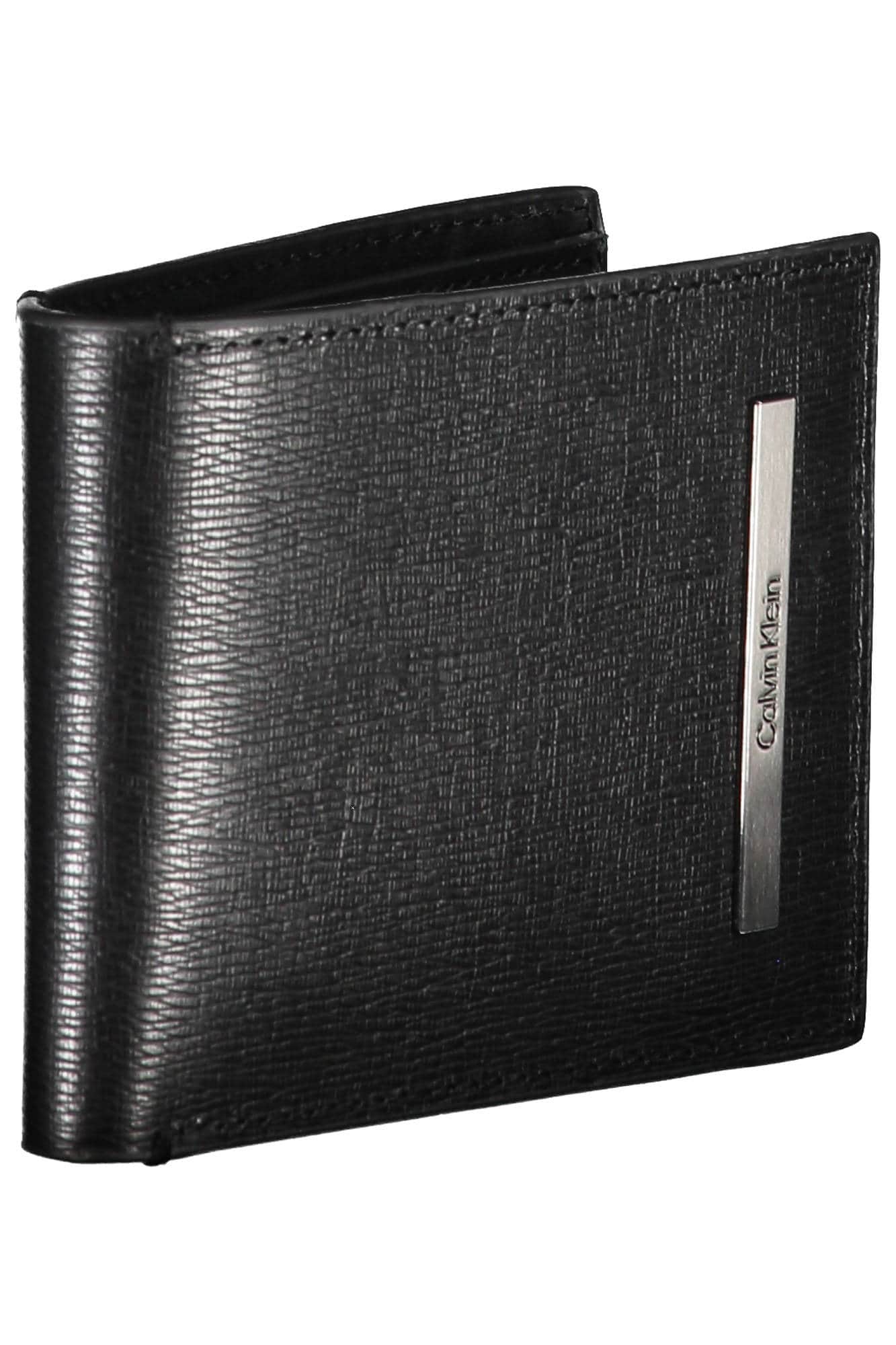 Calvin Klein negro hombre cartera