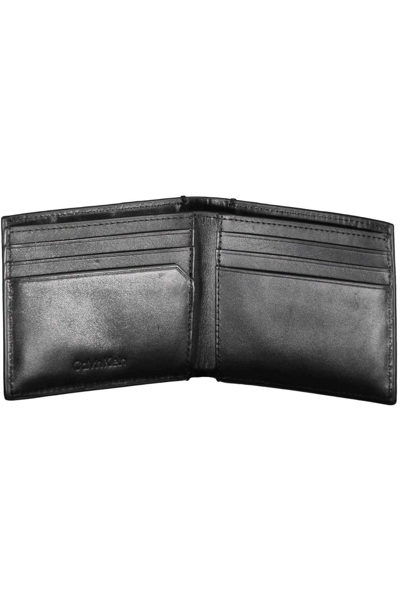 Calvin Klein negro hombre cartera