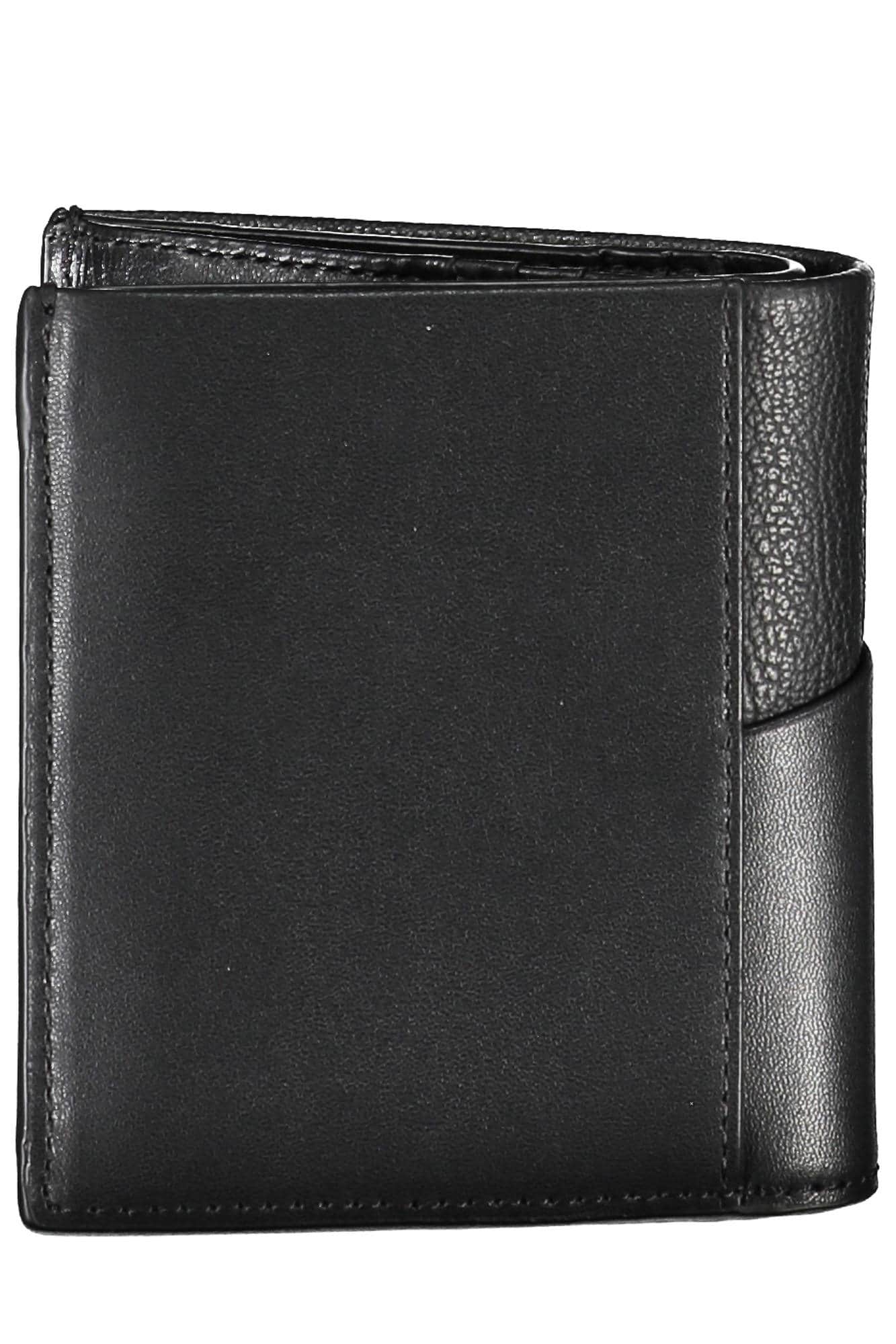 Calvin Klein negro hombre cartera