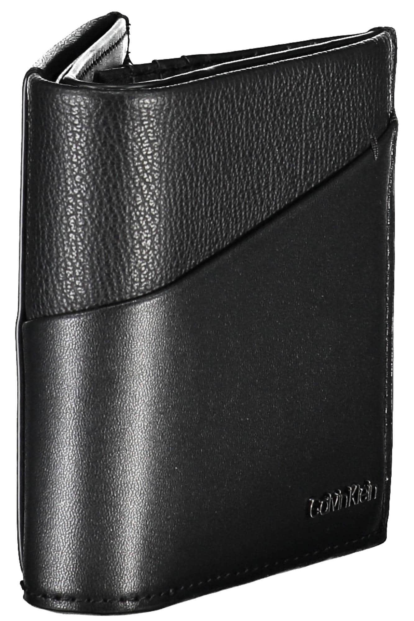 Calvin Klein negro hombre cartera