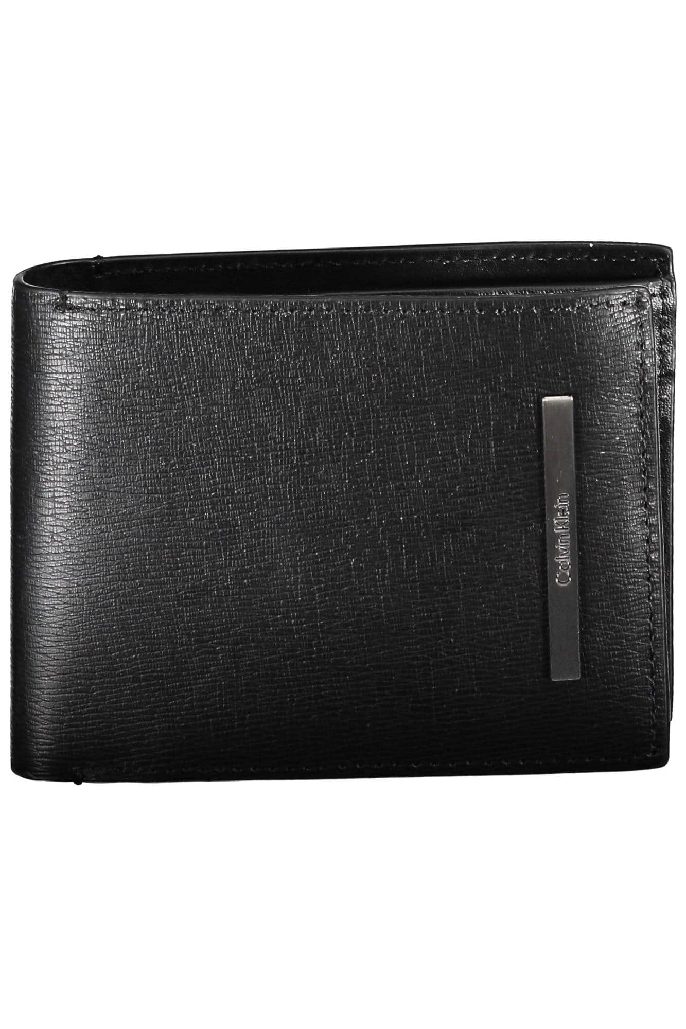 Calvin Klein negro hombre cartera