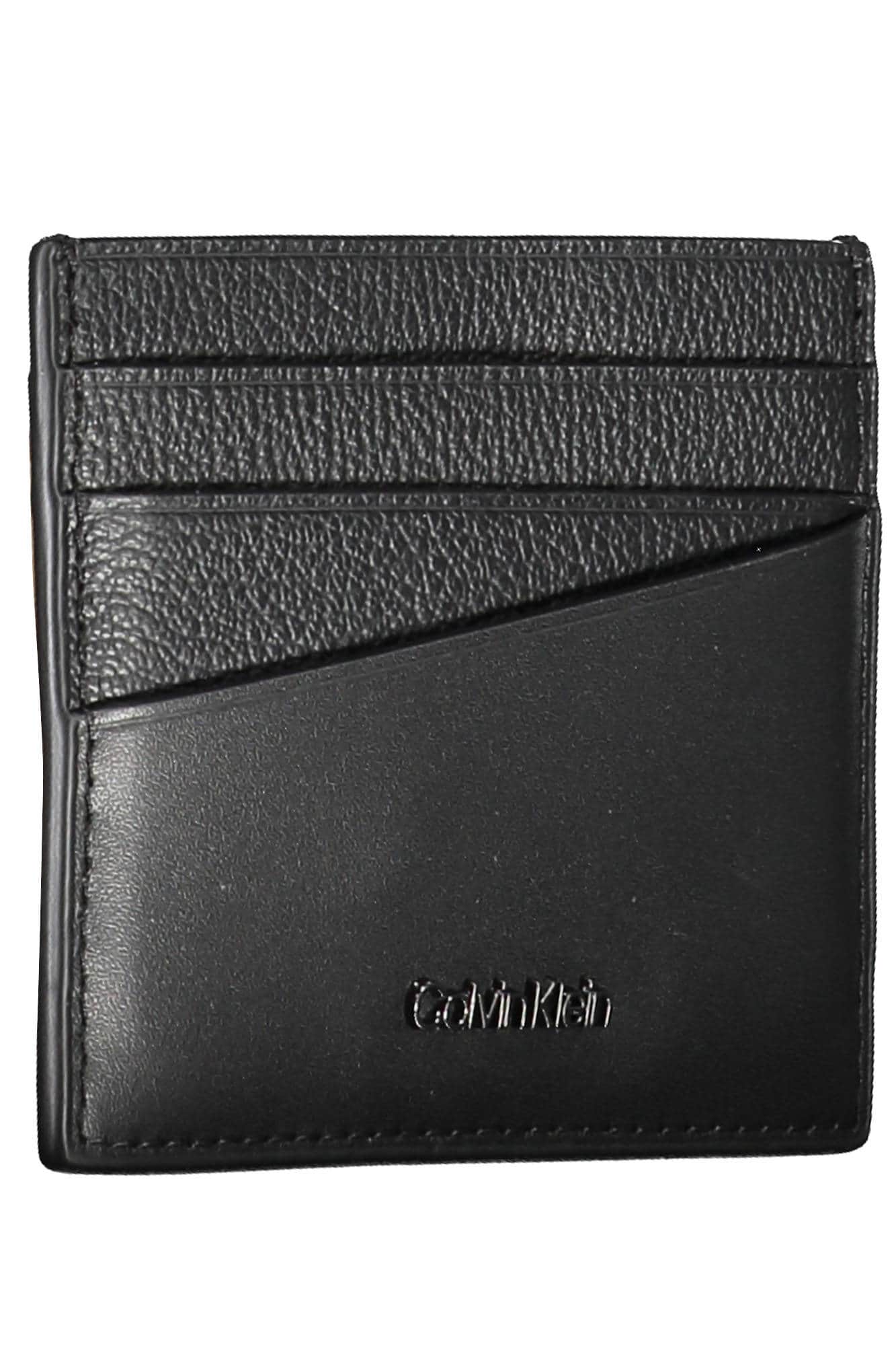 Calvin Klein negro hombre cartera