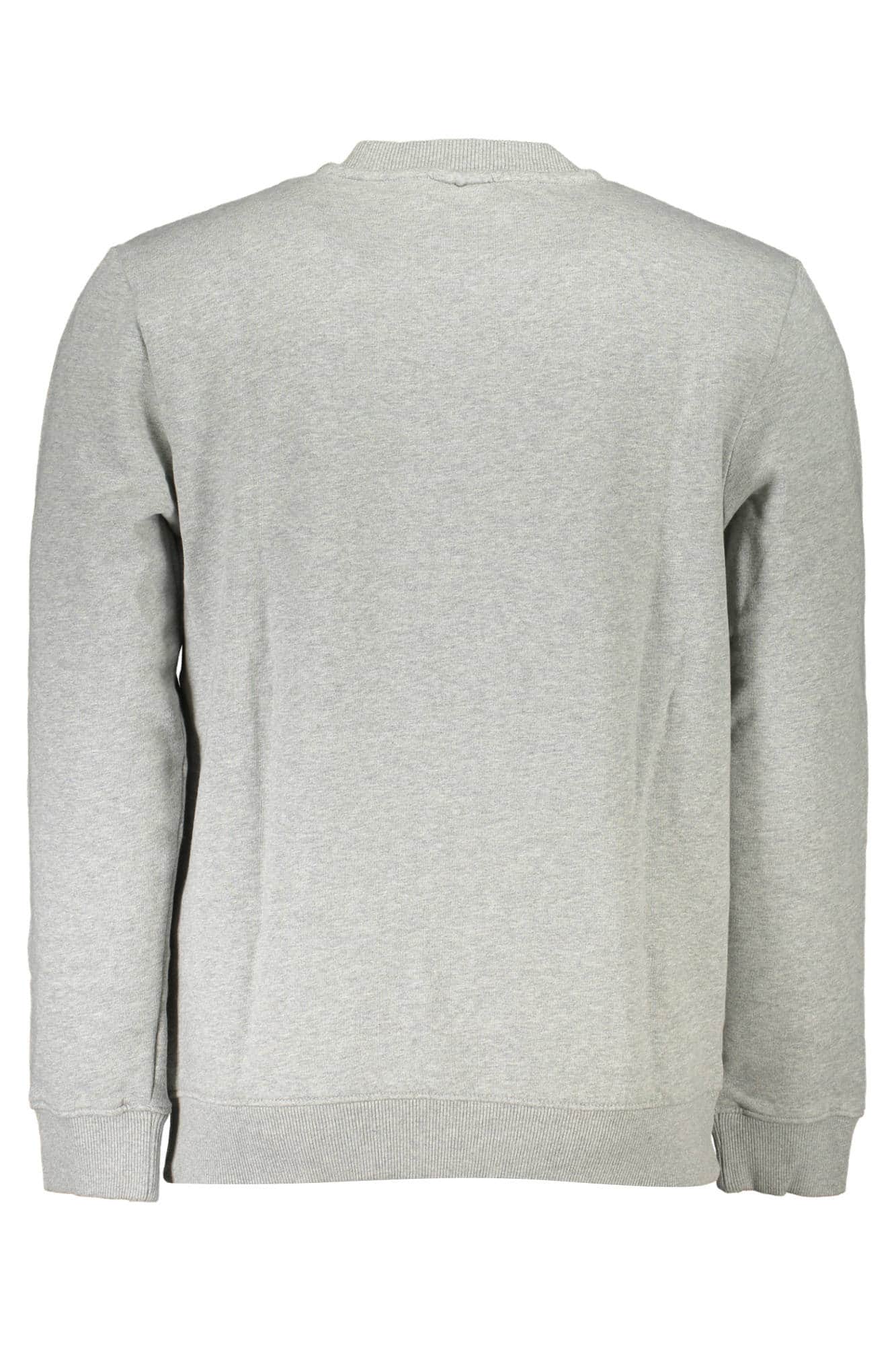 Napapijri hombre gris sin cremallera sudadera