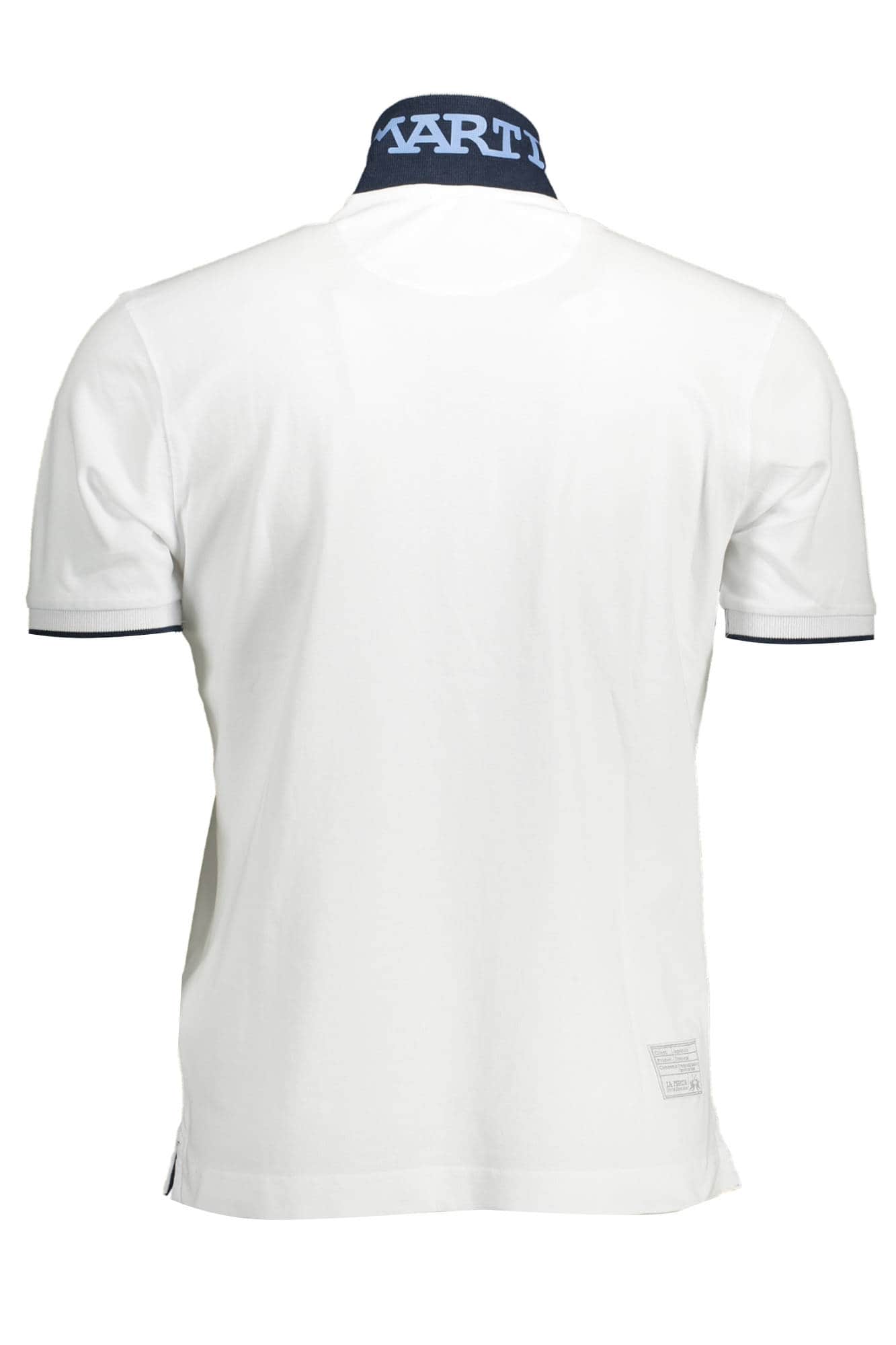 La Martina hombre blanco manga corta polo
