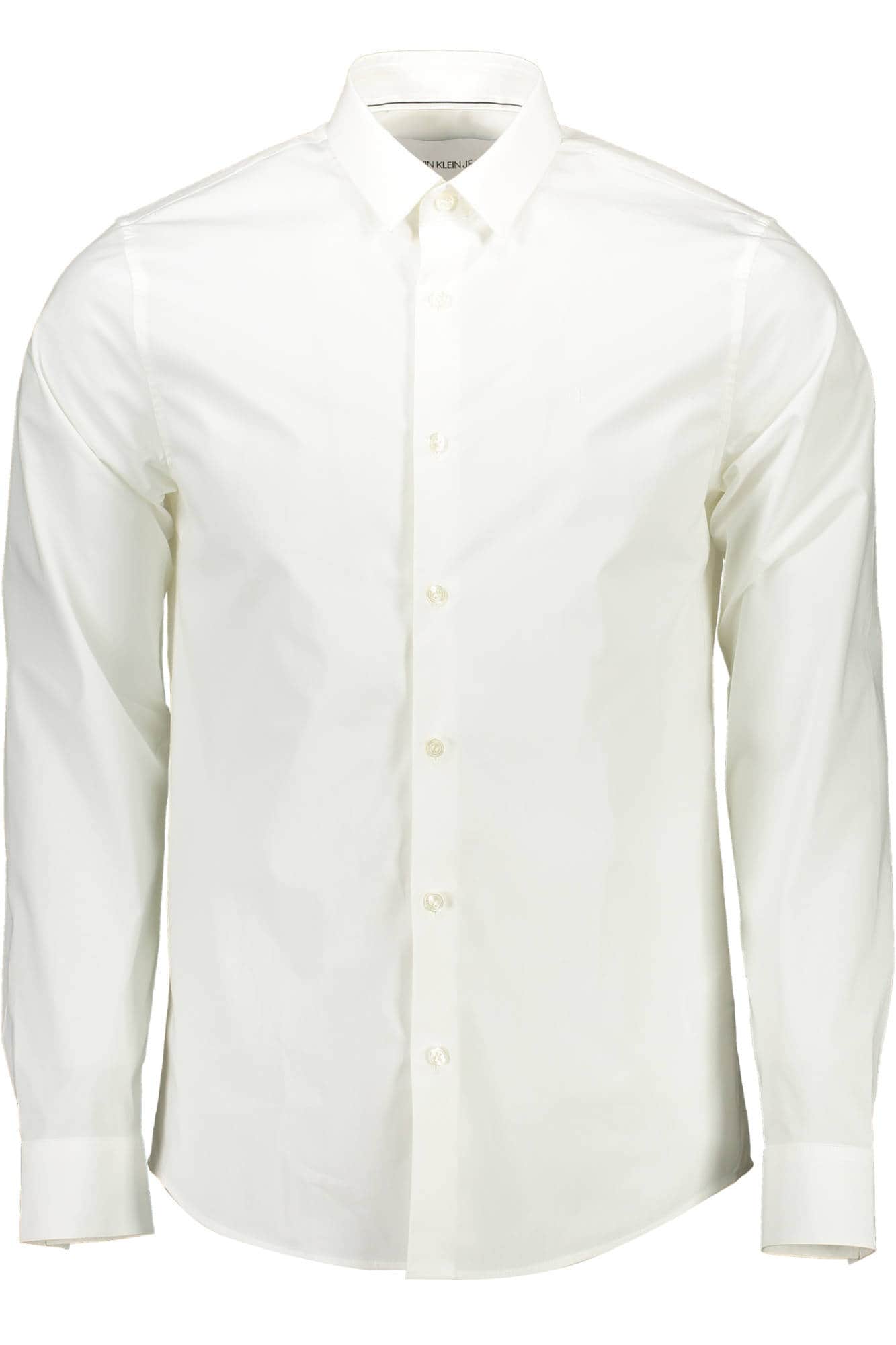 Calvin Klein hombre blanco manga larga camisa
