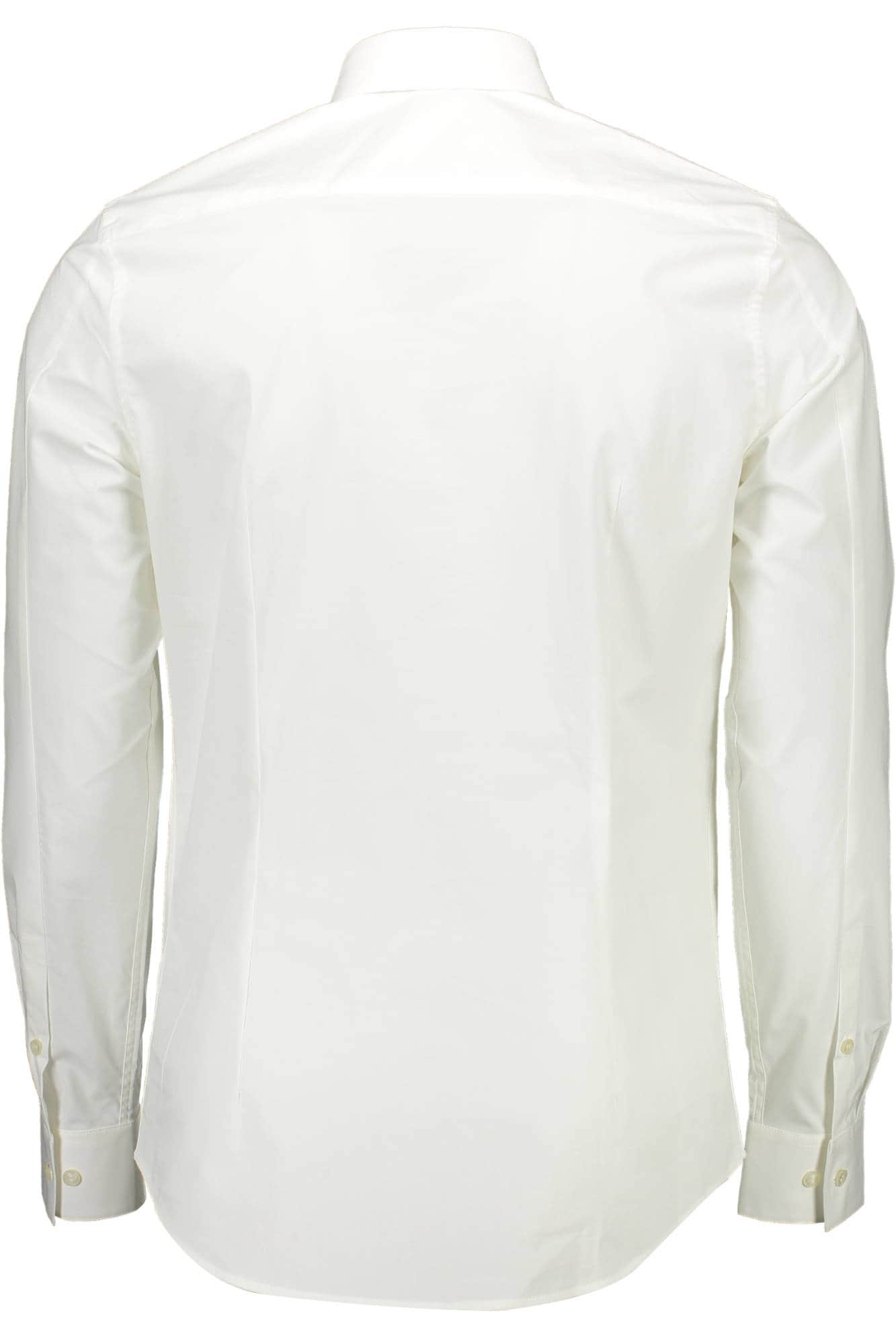 Calvin Klein hombre blanco manga larga camisa
