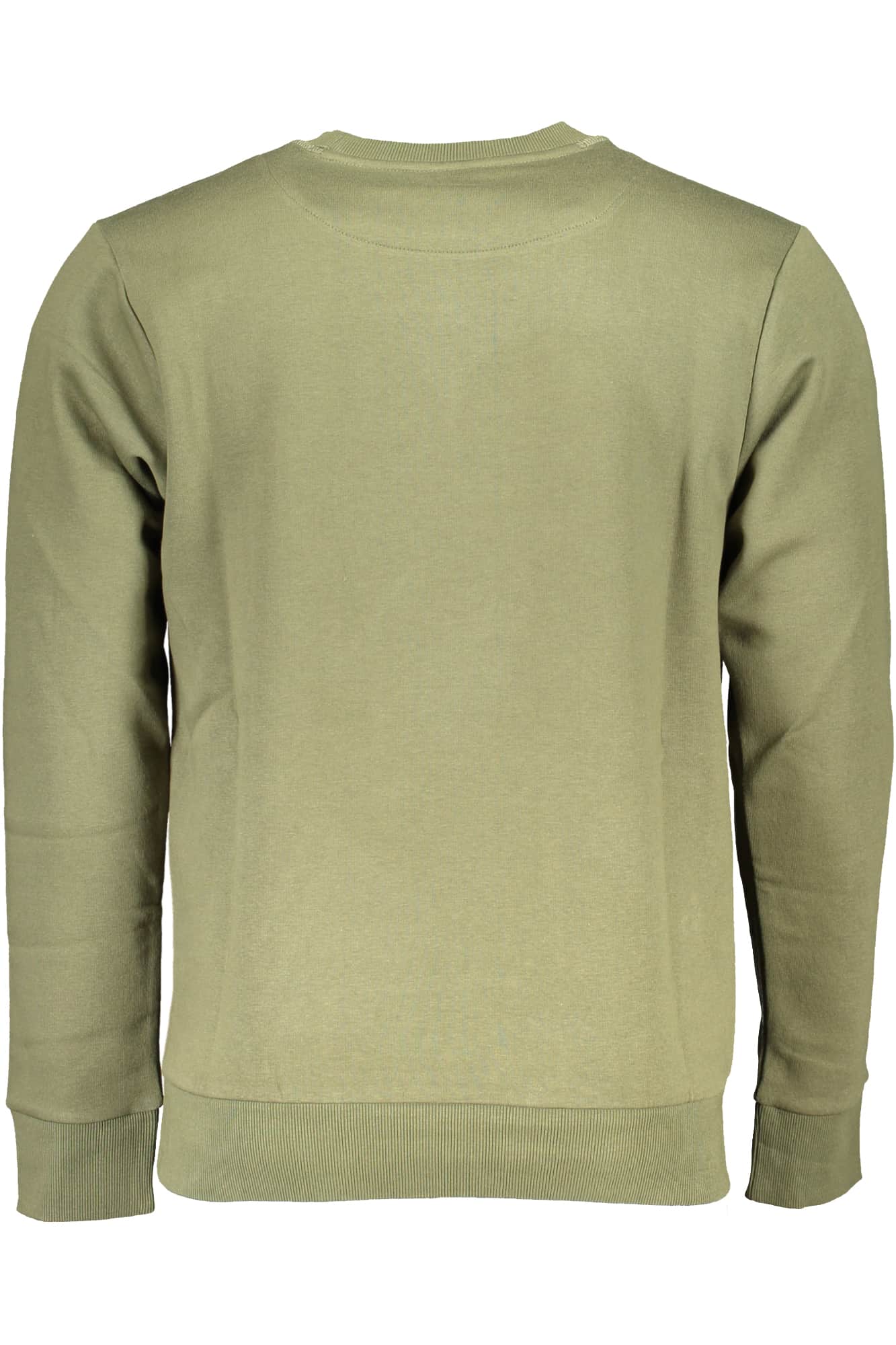 US Grand hombre con cremallera sudadera verde
