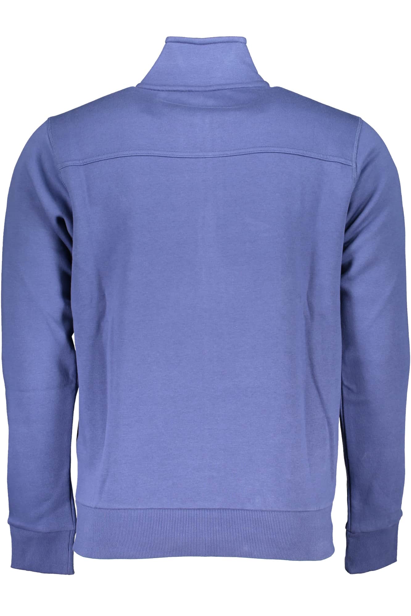 US Grand hombre azul con cremallera sudadera