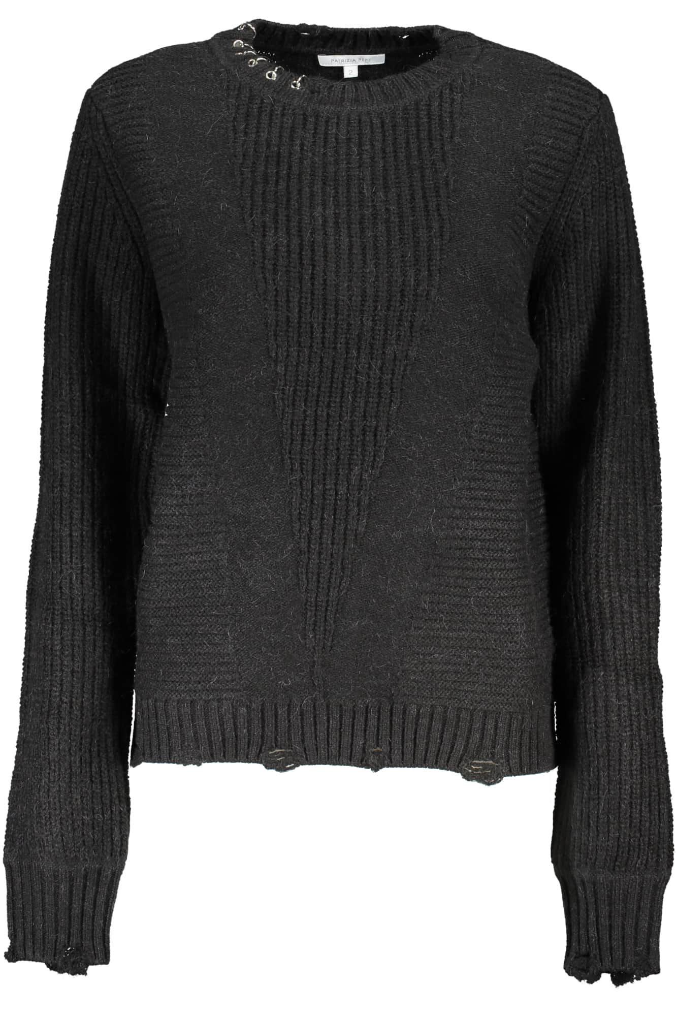 Patrizia Pepe mujer negro jersey