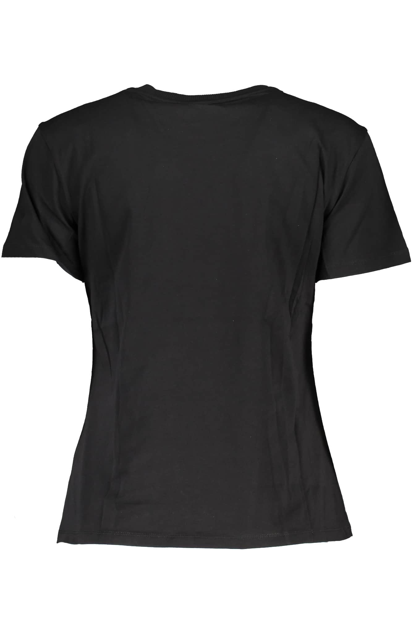 Patrizia Pepe mujer manga corta t-camisa negro