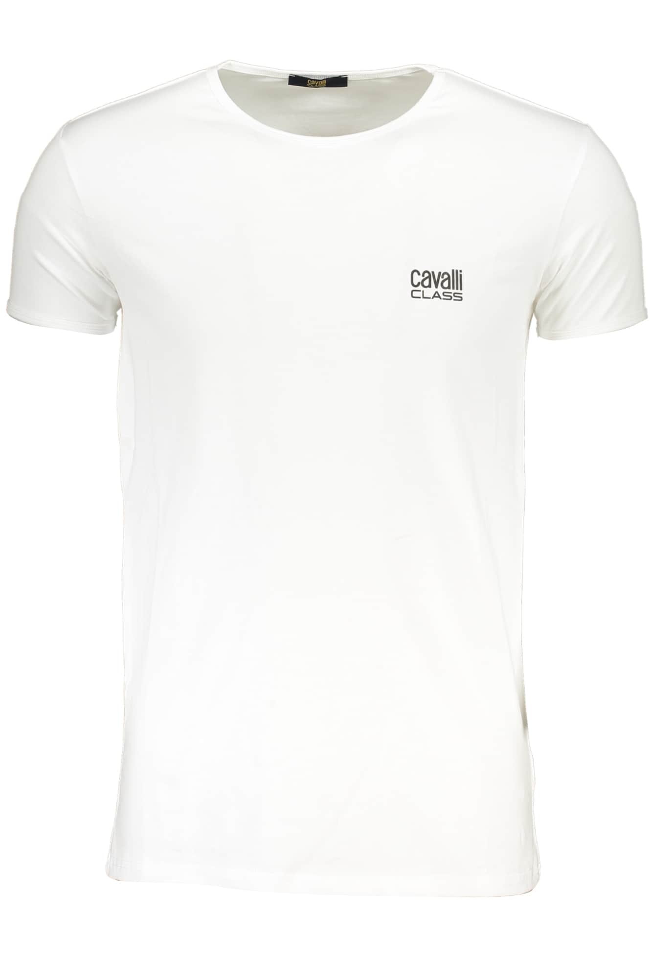 Cavalli Class hombre manga corta t-camisa blanco