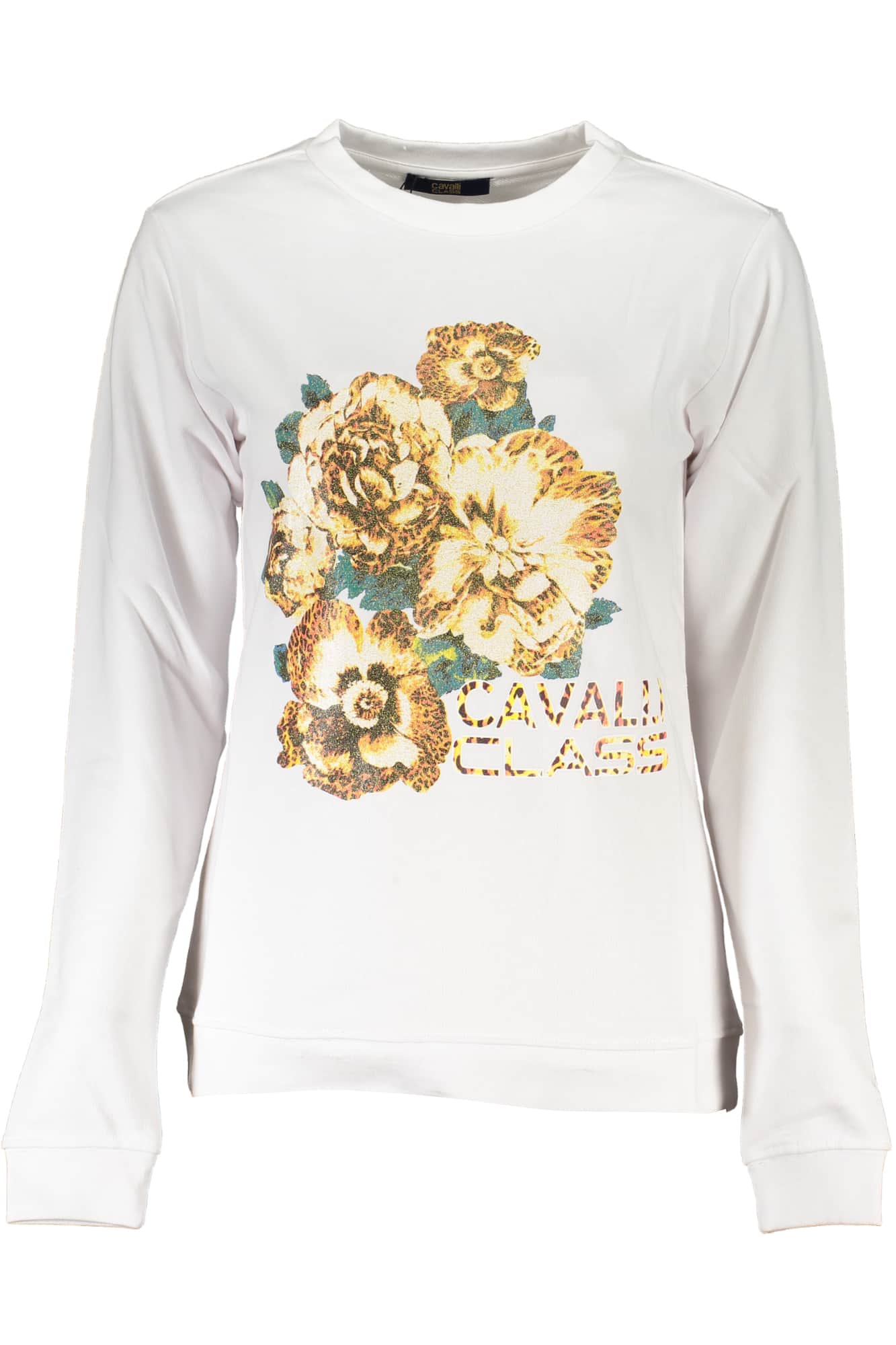 Cavalli Class mujer sin cremallera sudadera negro