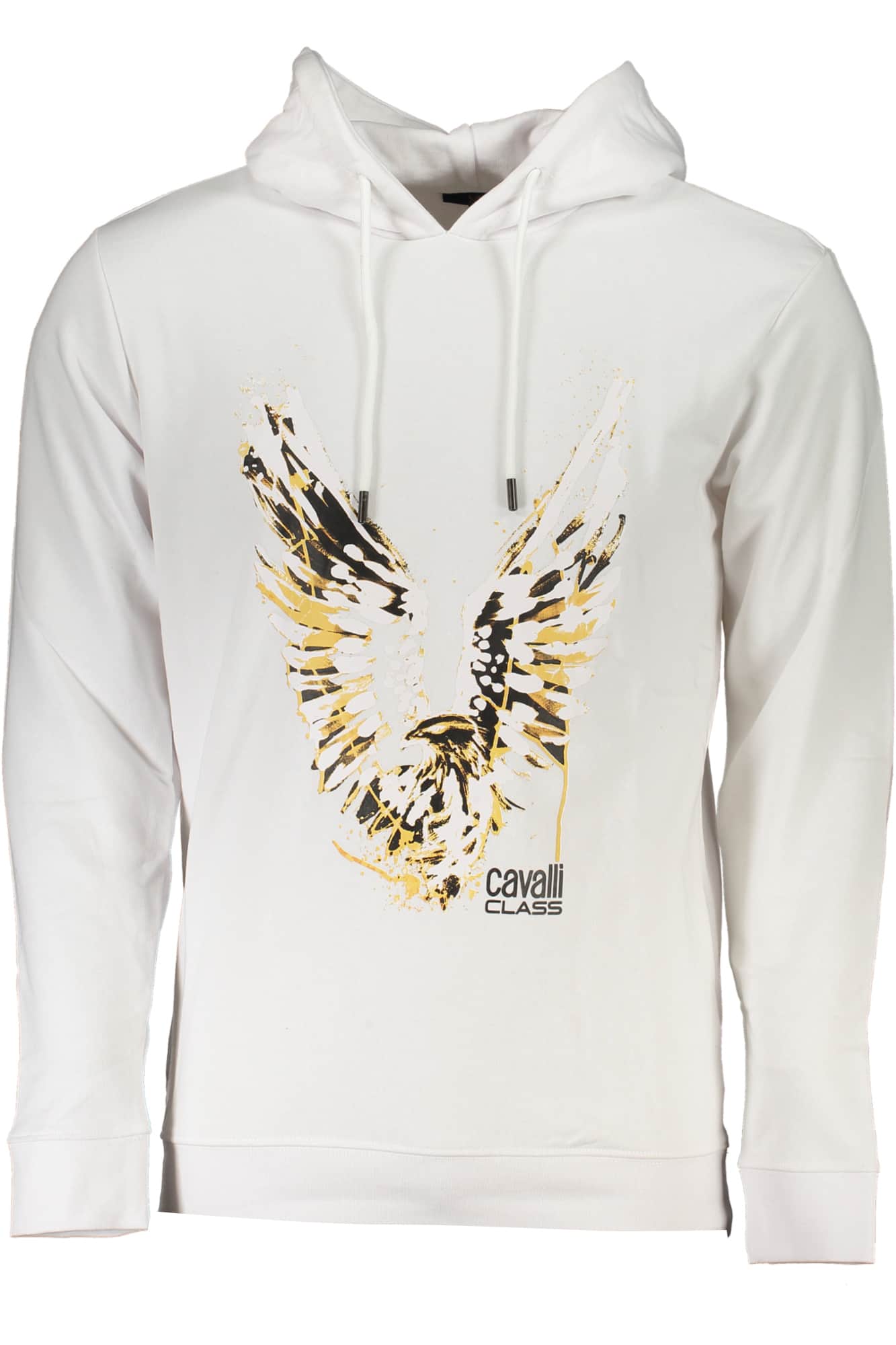 Cavalli Class hombre negro sin cremallera sudadera