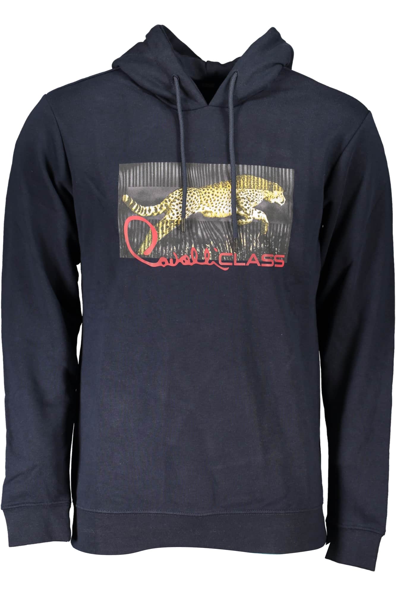 Cavalli Class hombre azul sin cremallera sudadera