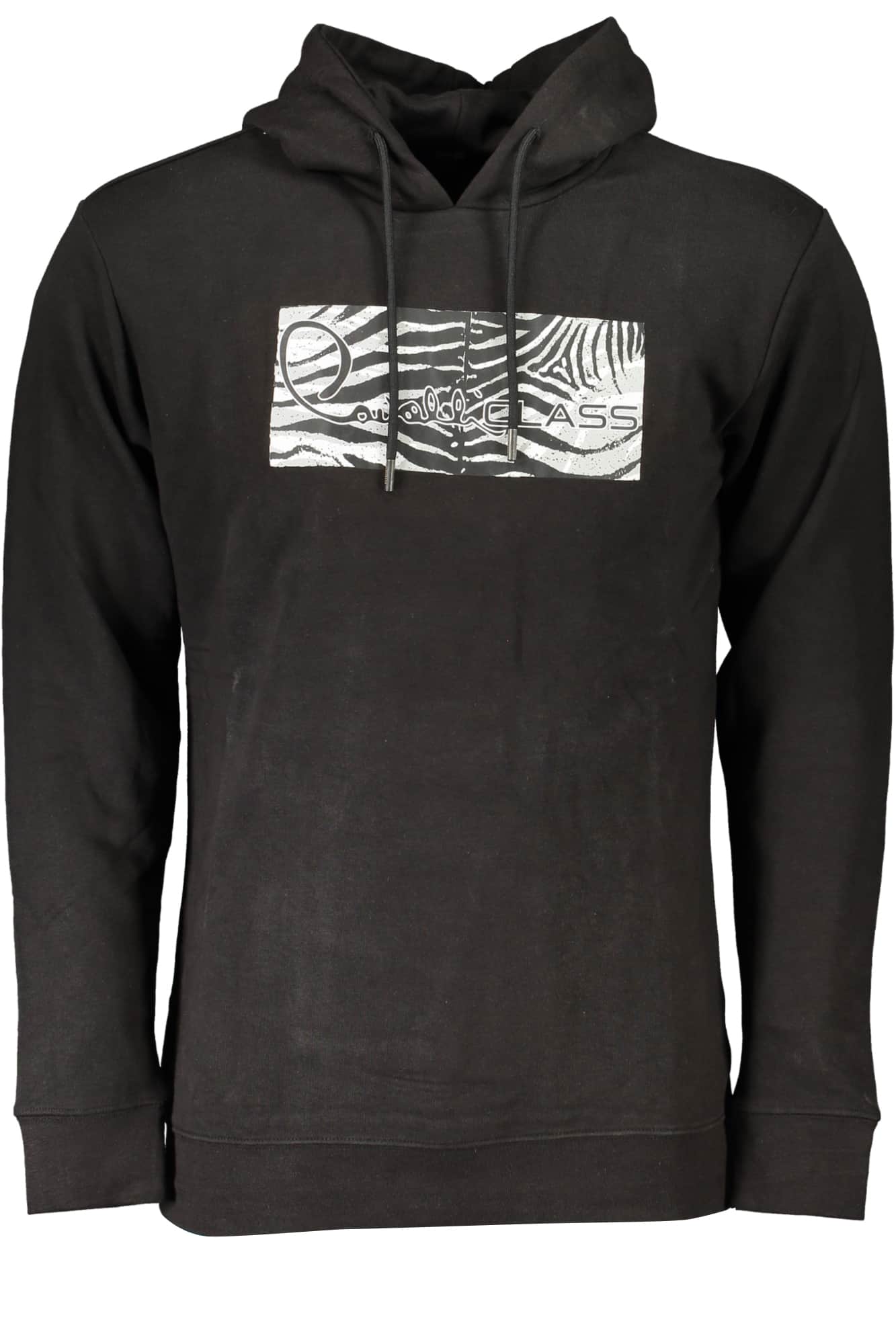 Cavalli Class hombre blanco sin cremallera sudadera