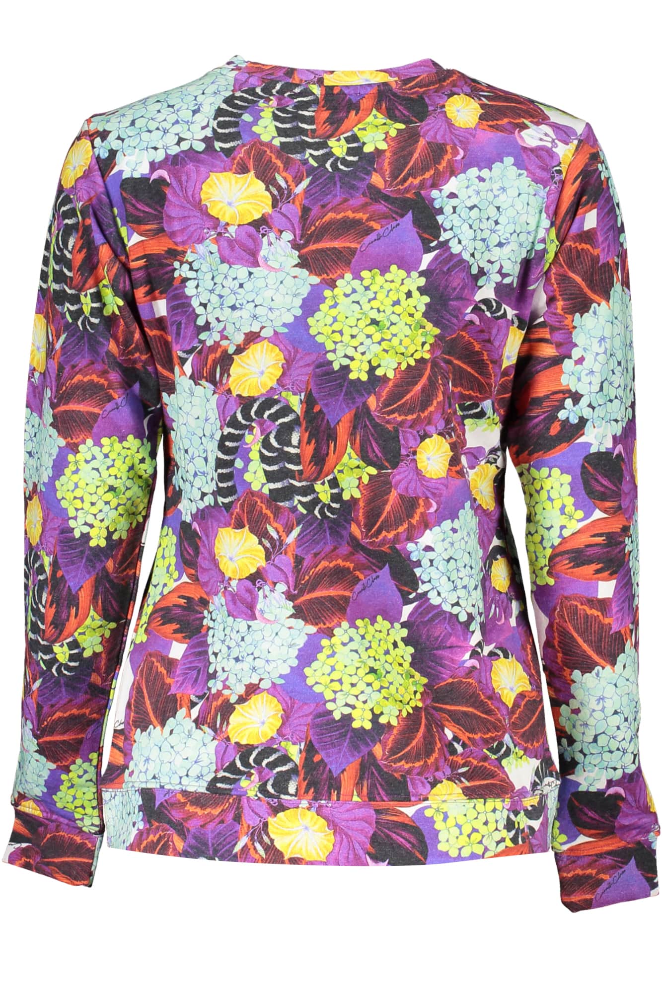 Cavalli Class mujer sudadera sin cremallera morado