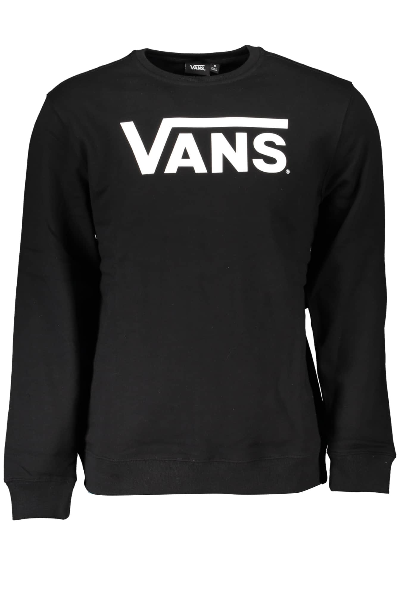 Vans negro hombre sin cremallera sudadera