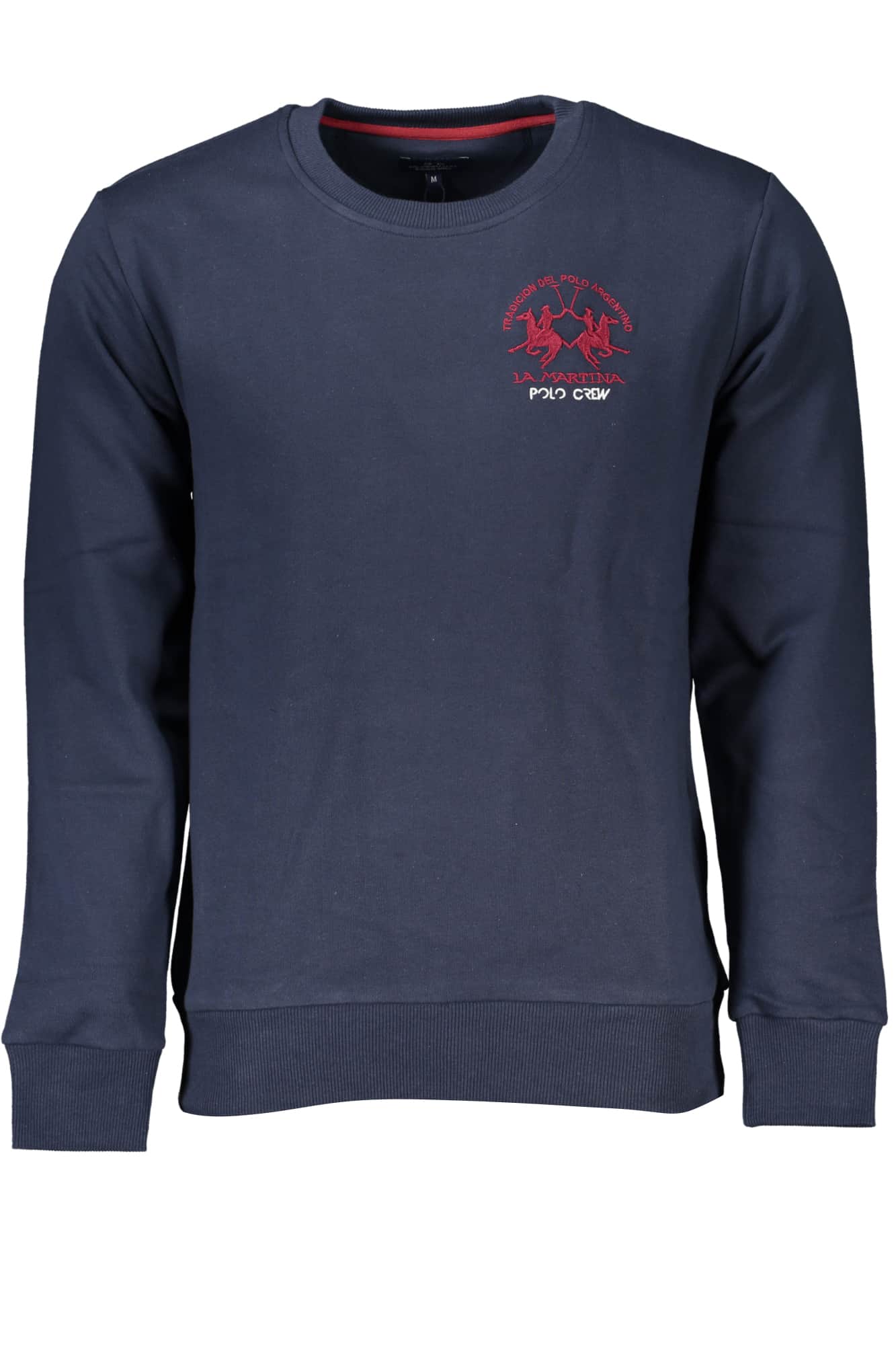 La Martina hombre azul sin cremallera sudadera