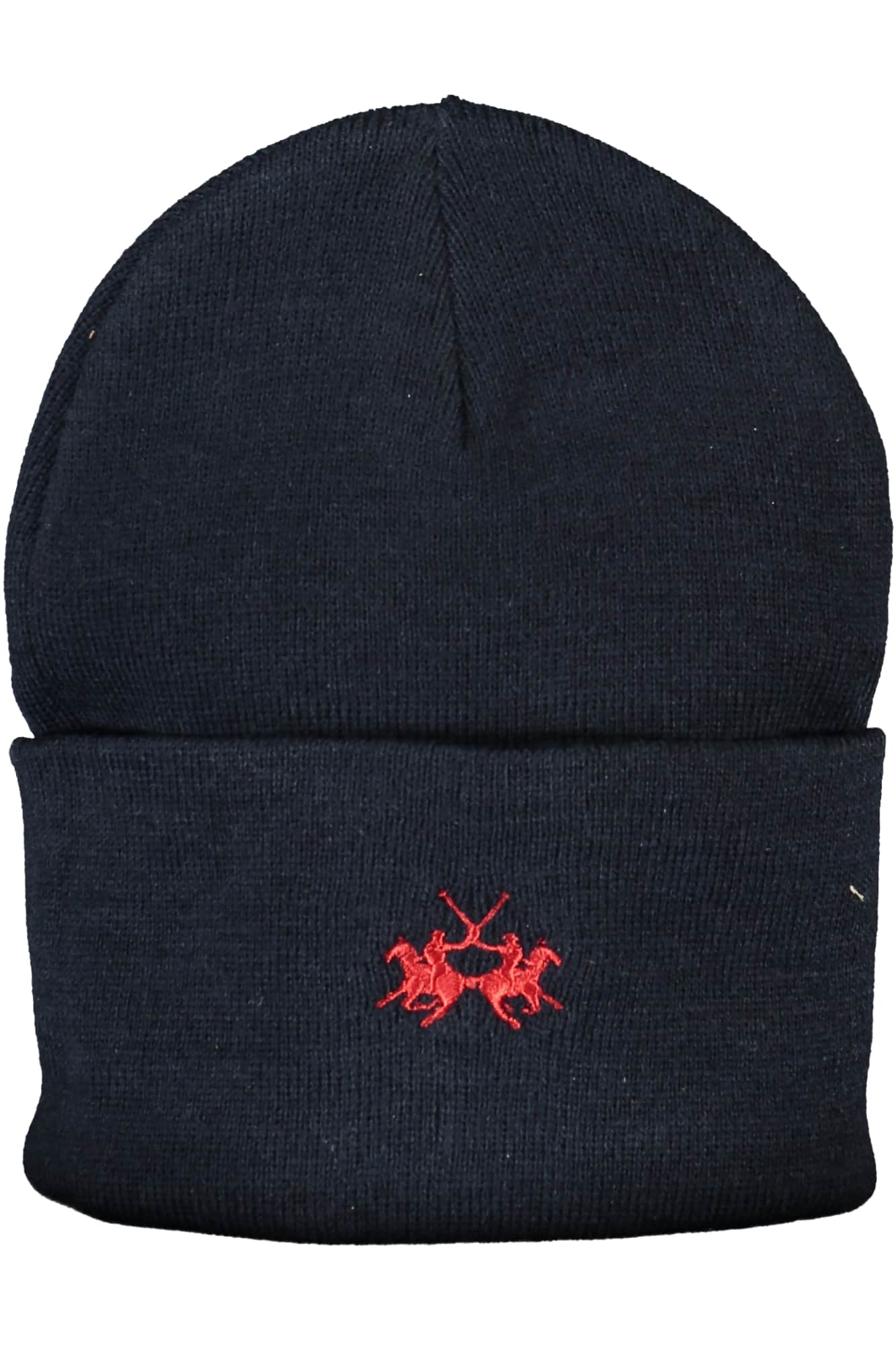 La Martina negro hombre gorro