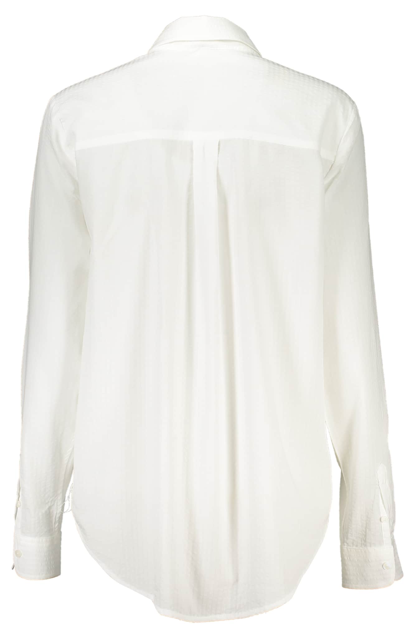 Desigual mujer manga larga camisa blanco