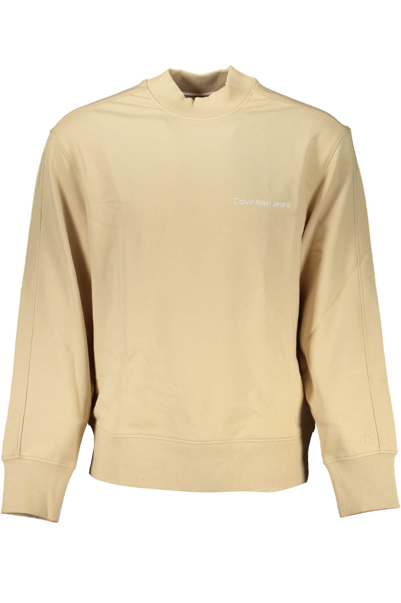 Calvin Klein hombre beige sin cremallera sudadera