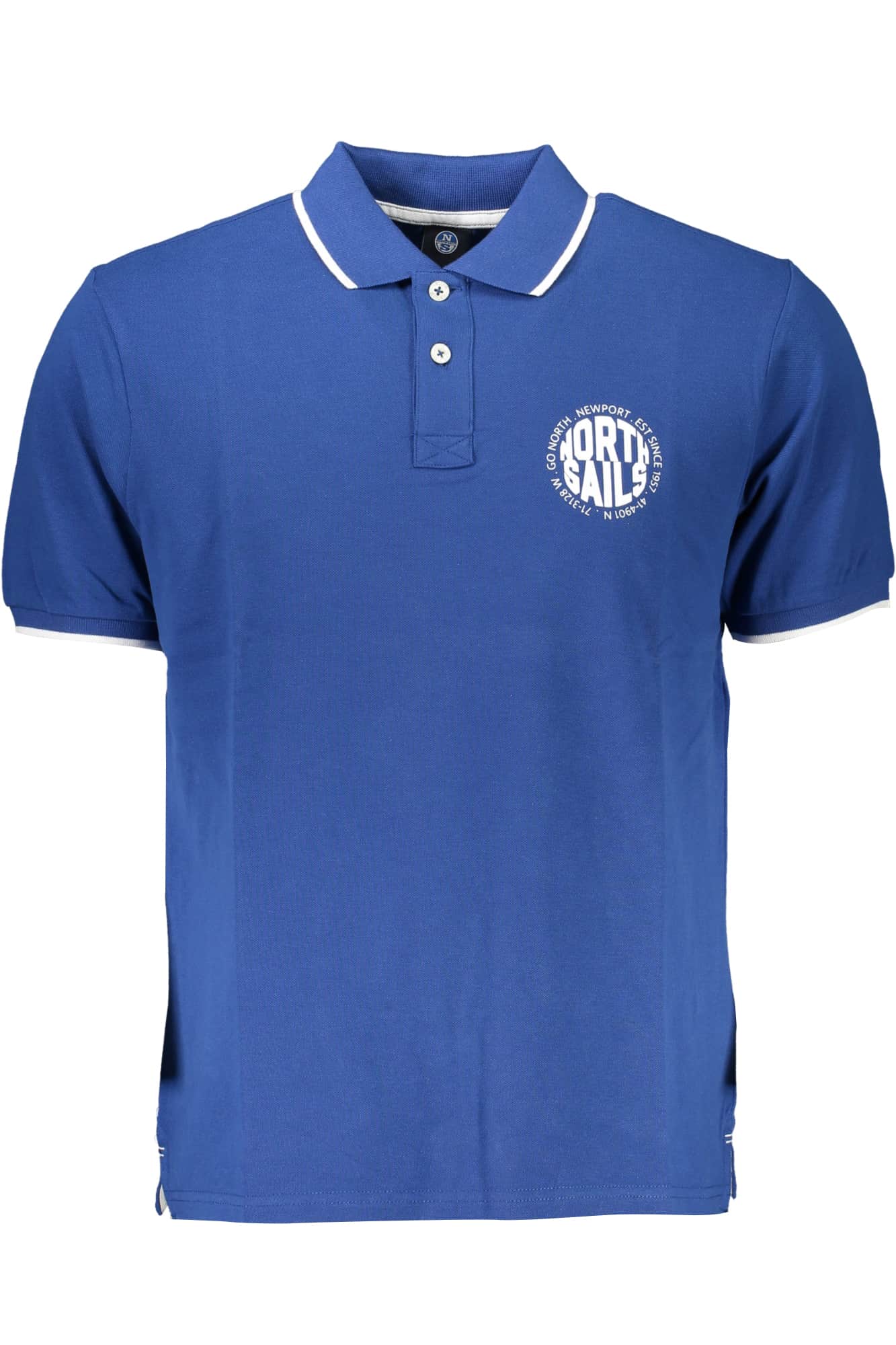 North Sails verde hombre manga corta polo