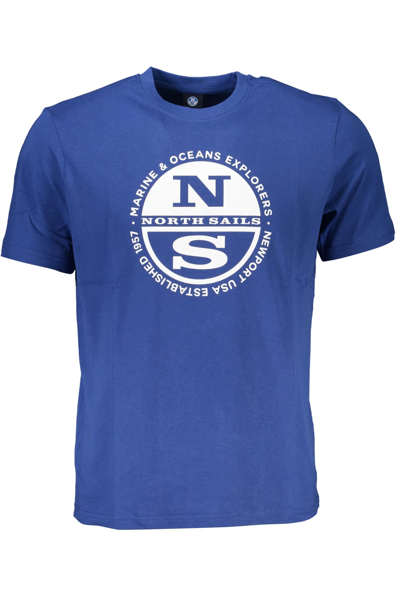 North Sails hombre manga corta t-camisa blanco