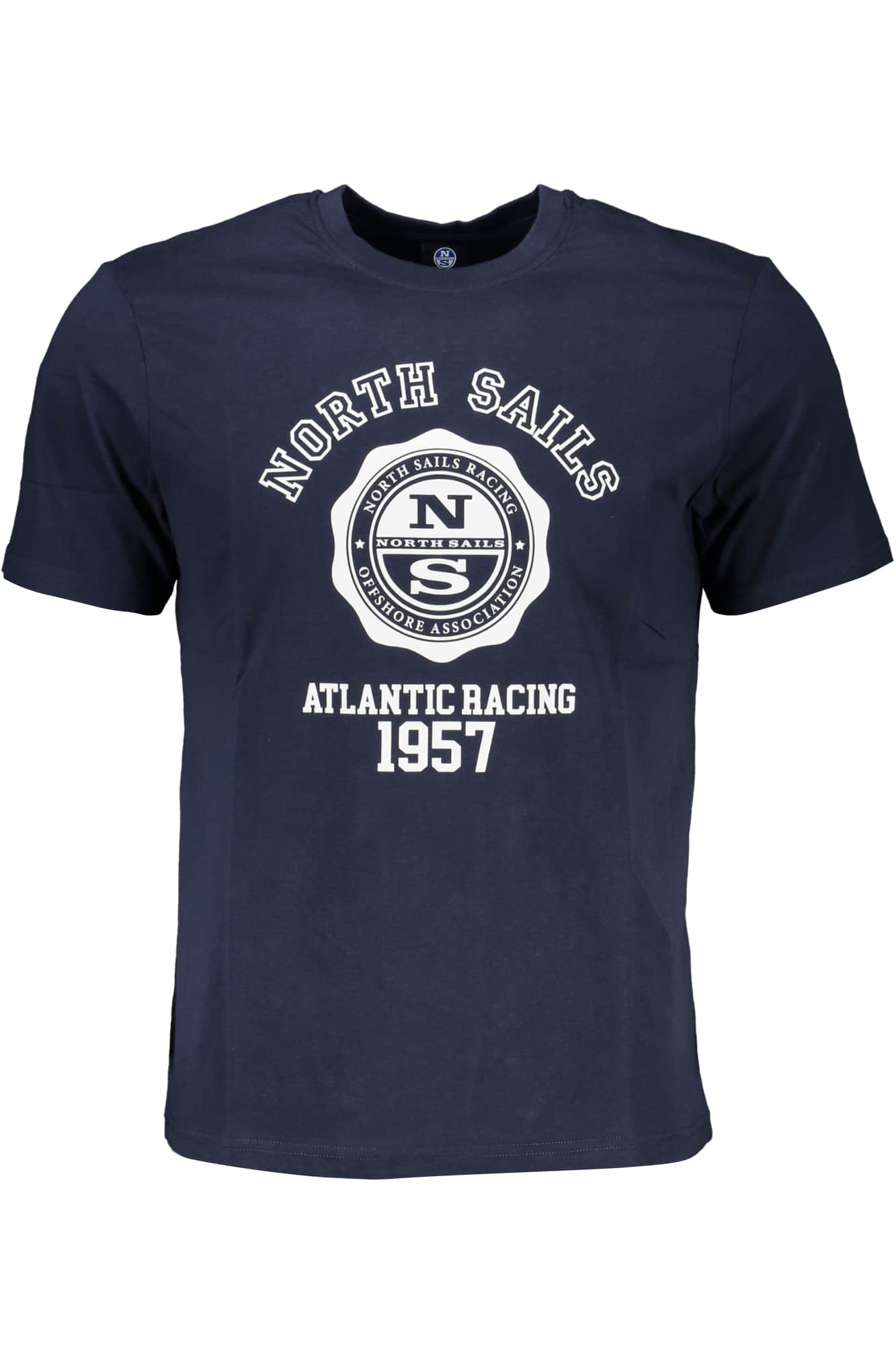 North Sails hombre manga corta t-camisa gris