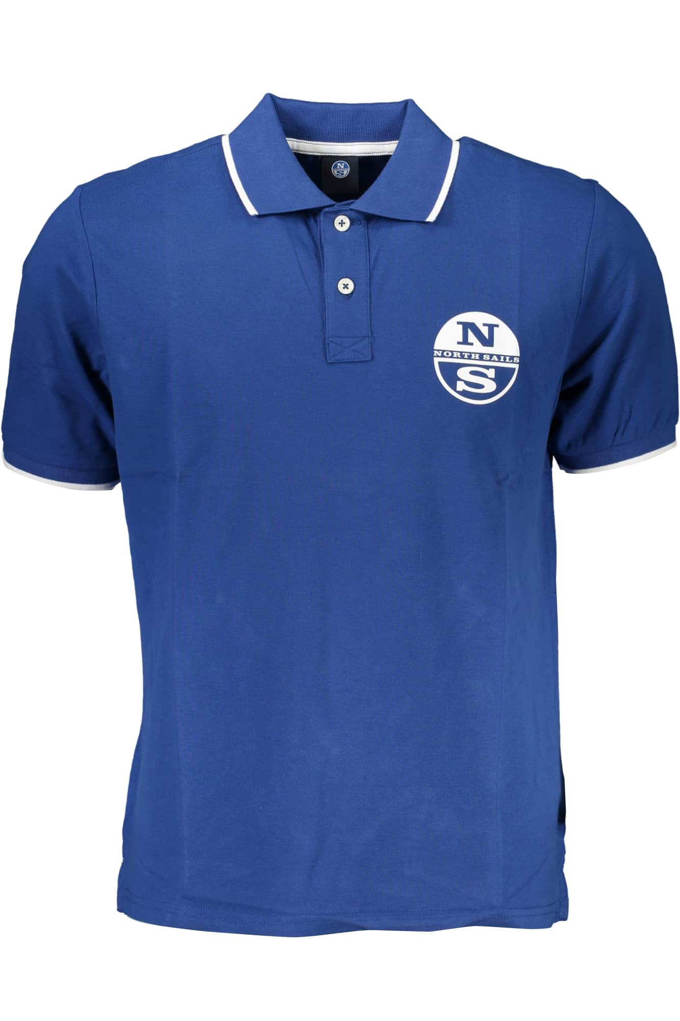 North Sails hombre manga corta polo azul