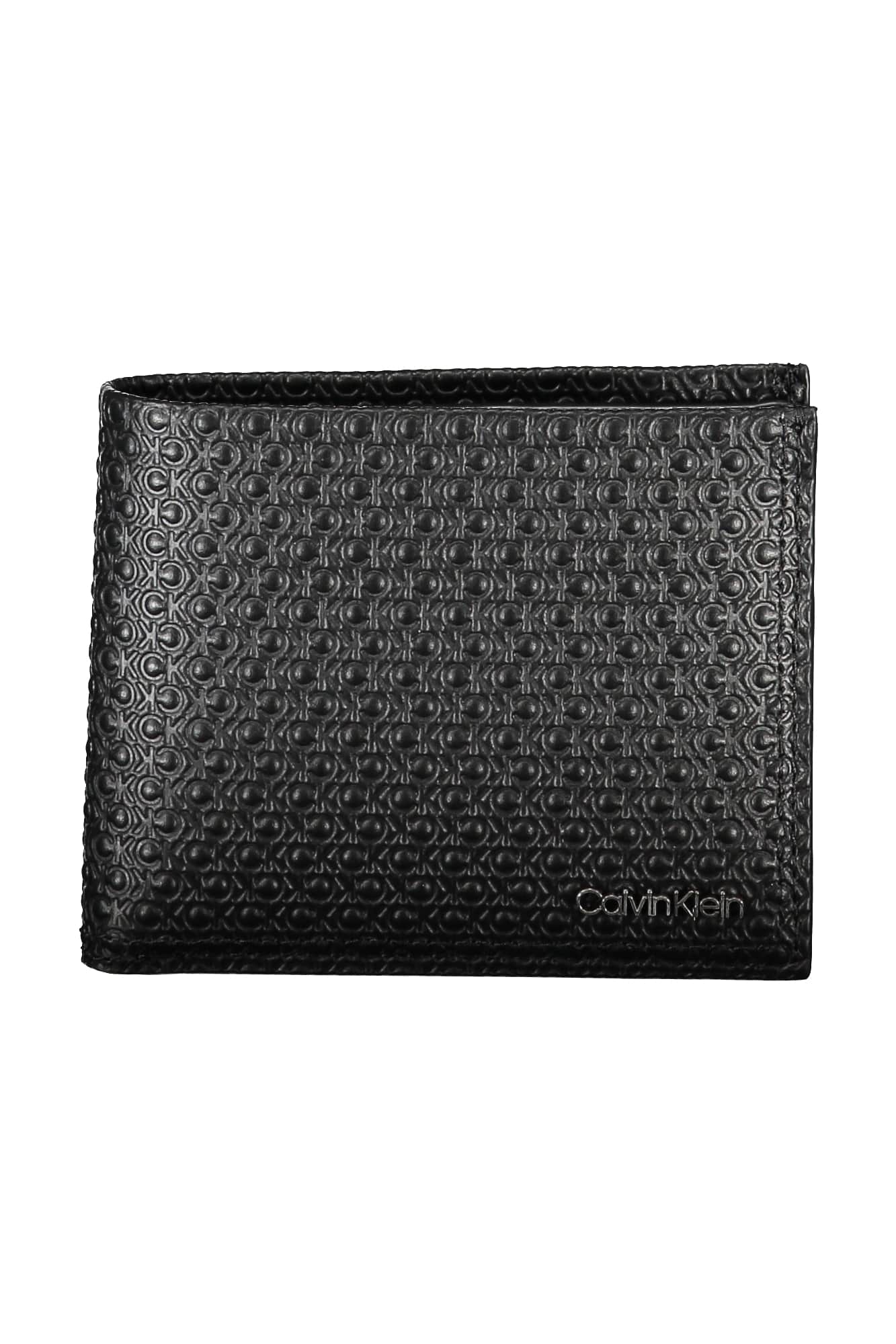 Calvin Klein negro hombre cartera