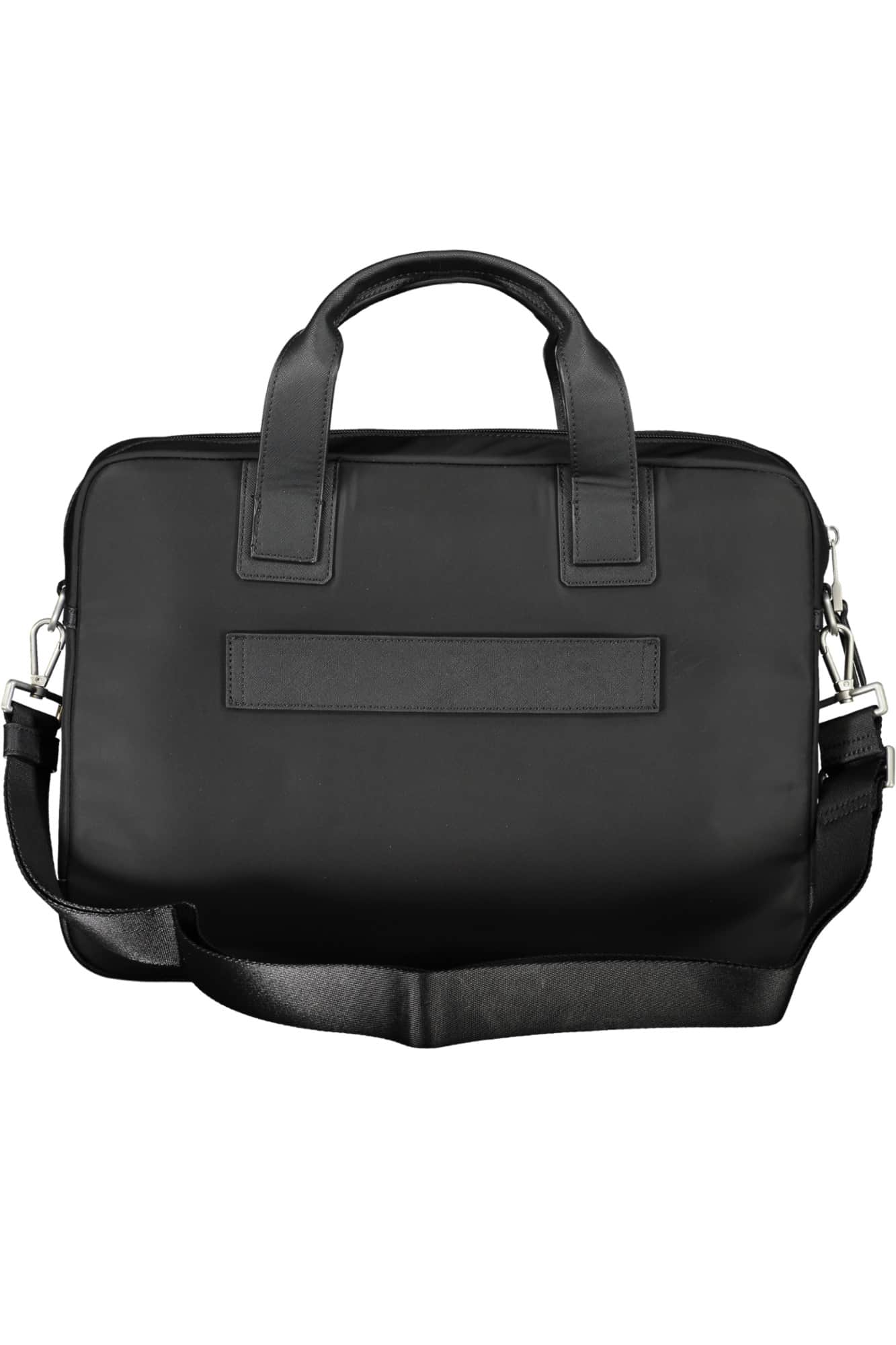 Tommy Hilfiger negro hombre maletín