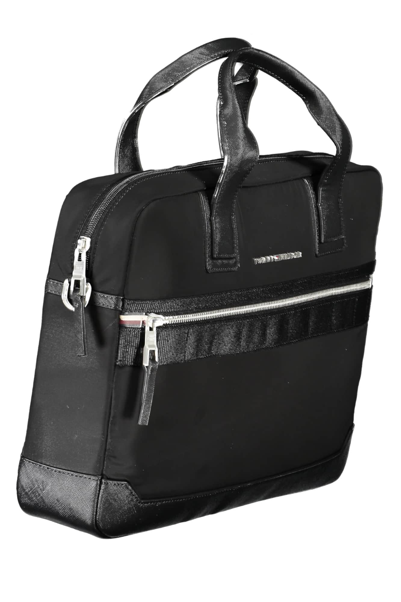 Tommy Hilfiger negro hombre maletín