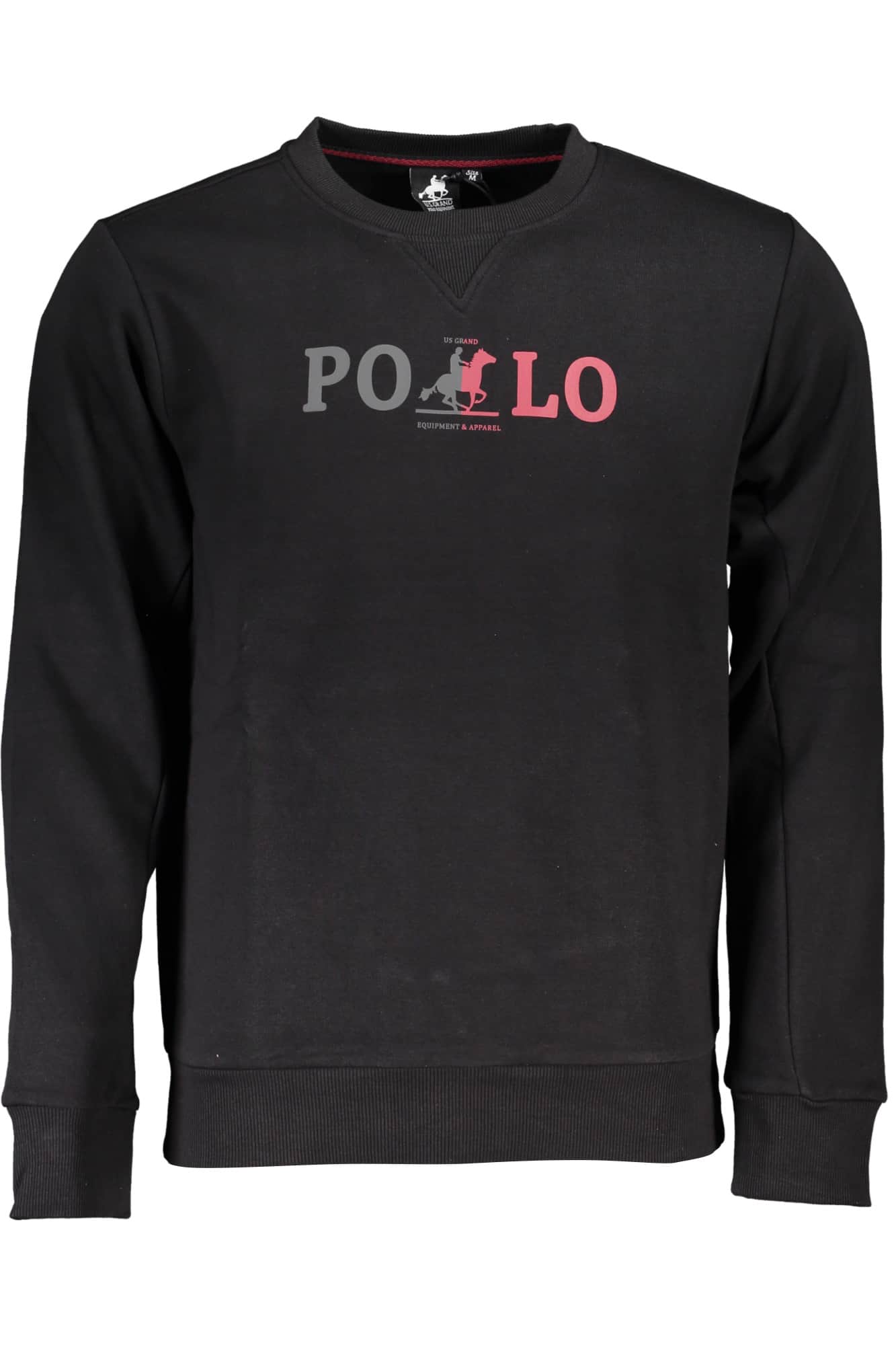 US Grand hombre con cremallera sudadera verde
