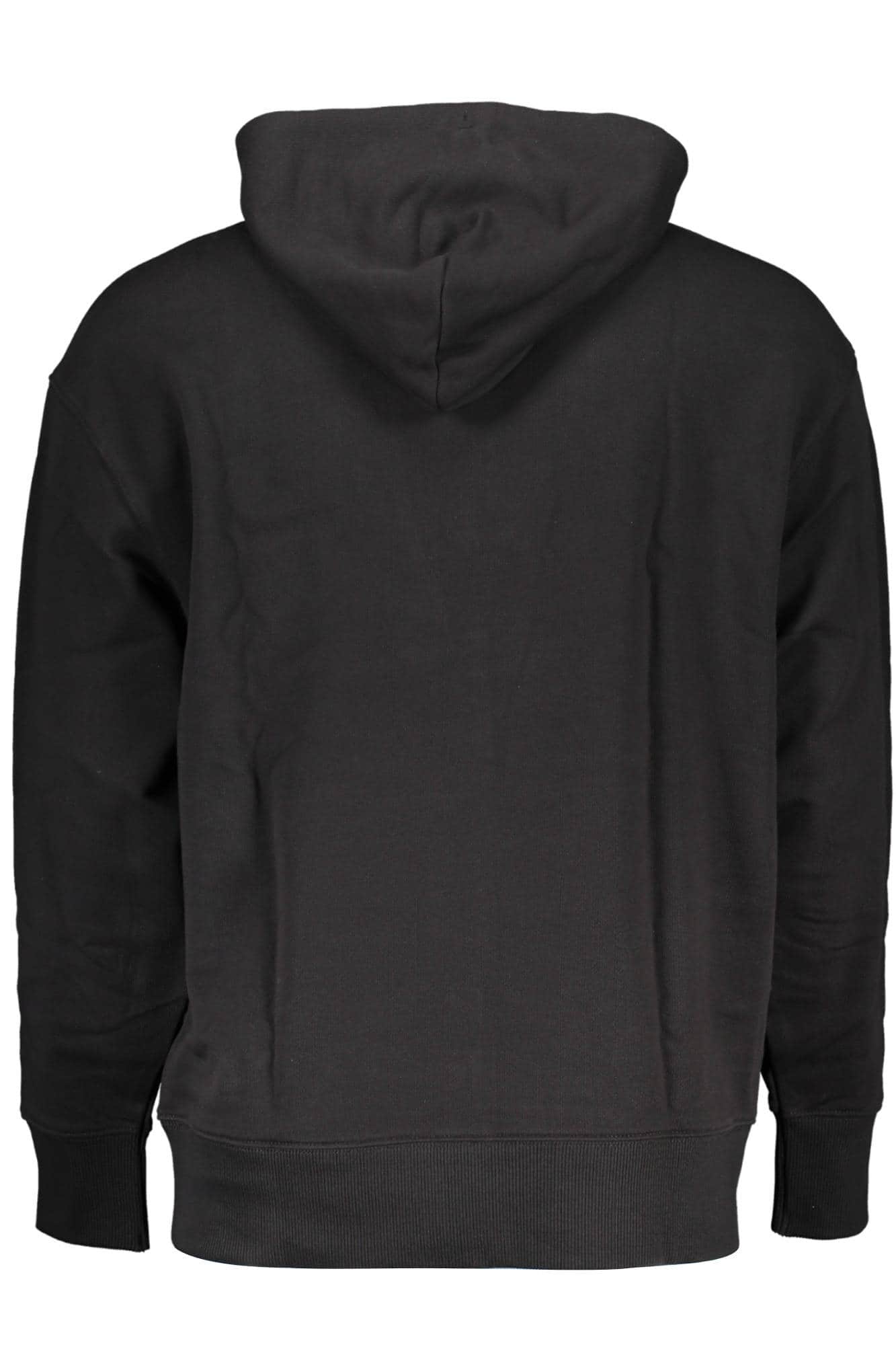 Tommy Hilfiger hombre negro sin cremallera sudadera